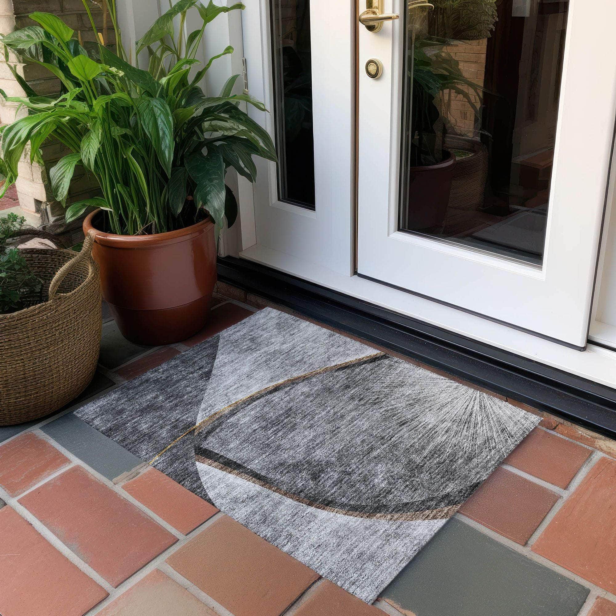 Machine Made ACN701 Gray  Rugs #color_gray 