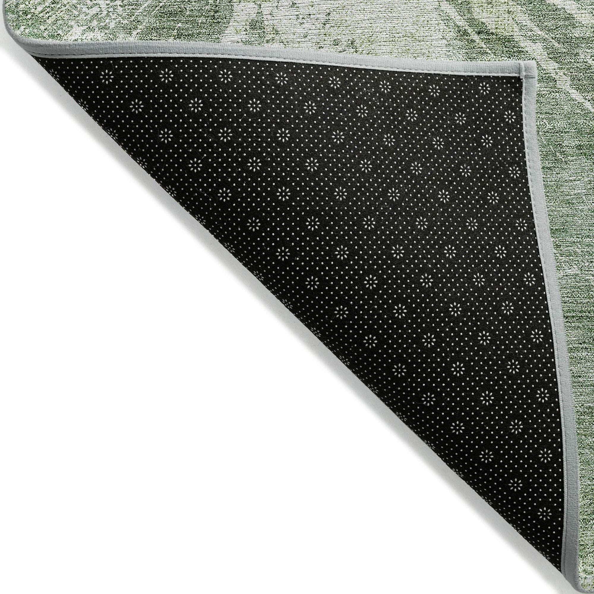 Machine Made ACN719 Fern Green Rugs #color_fern green