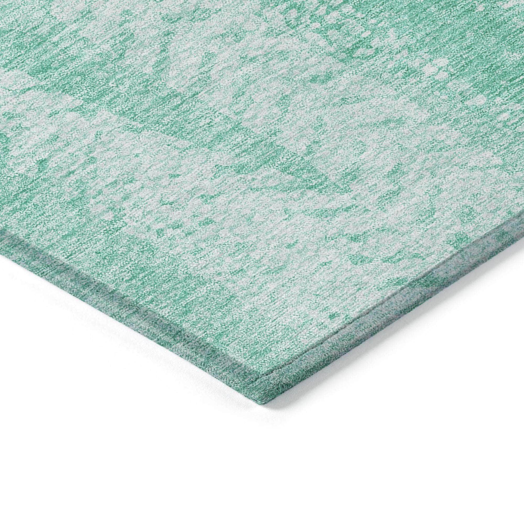 Machine Made ACN694 Aqua Teal Rugs #color_aqua teal