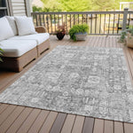 Machine Made ACN637 Gray  Rugs 