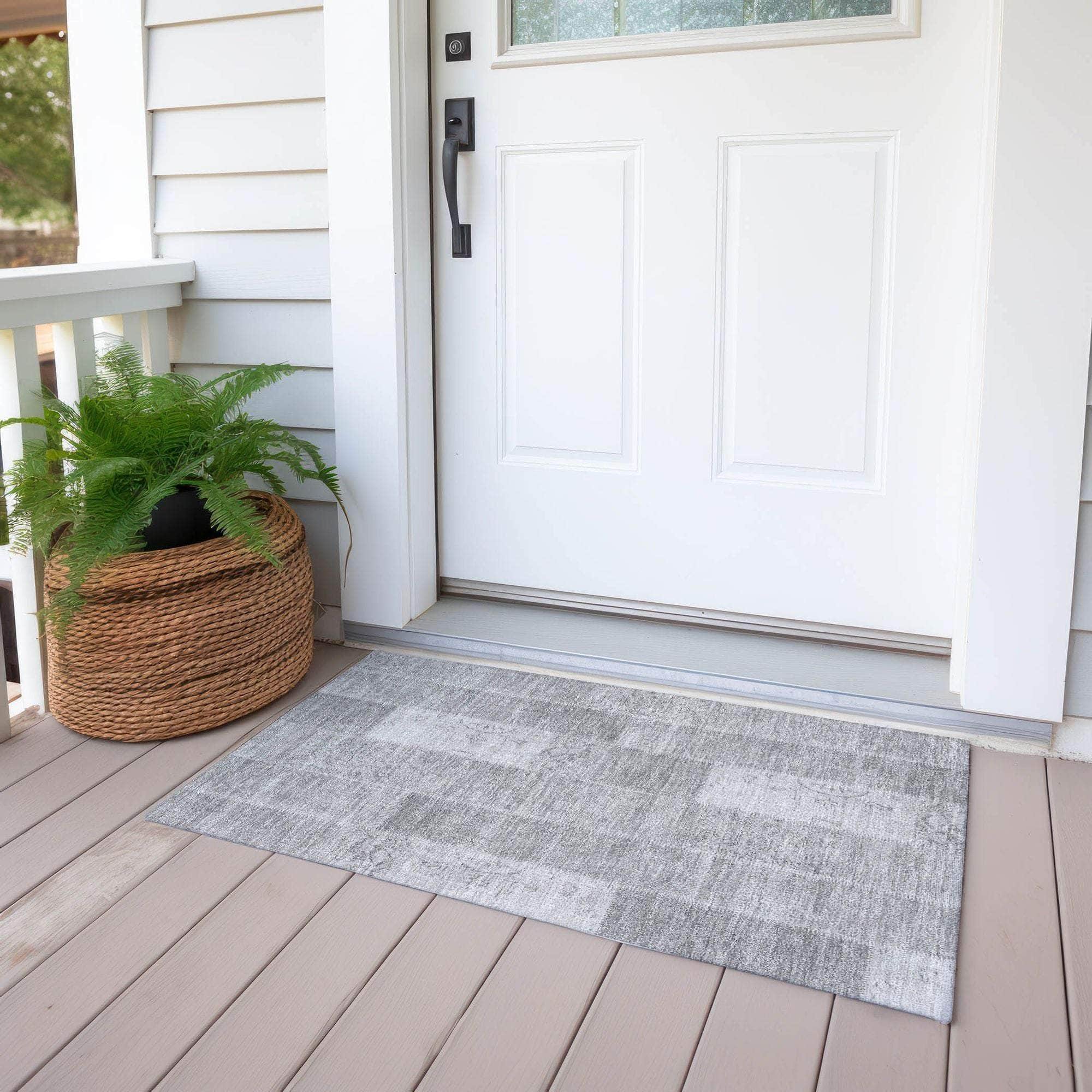 Machine Made ACN631 Silver Gray Rugs #color_silver gray