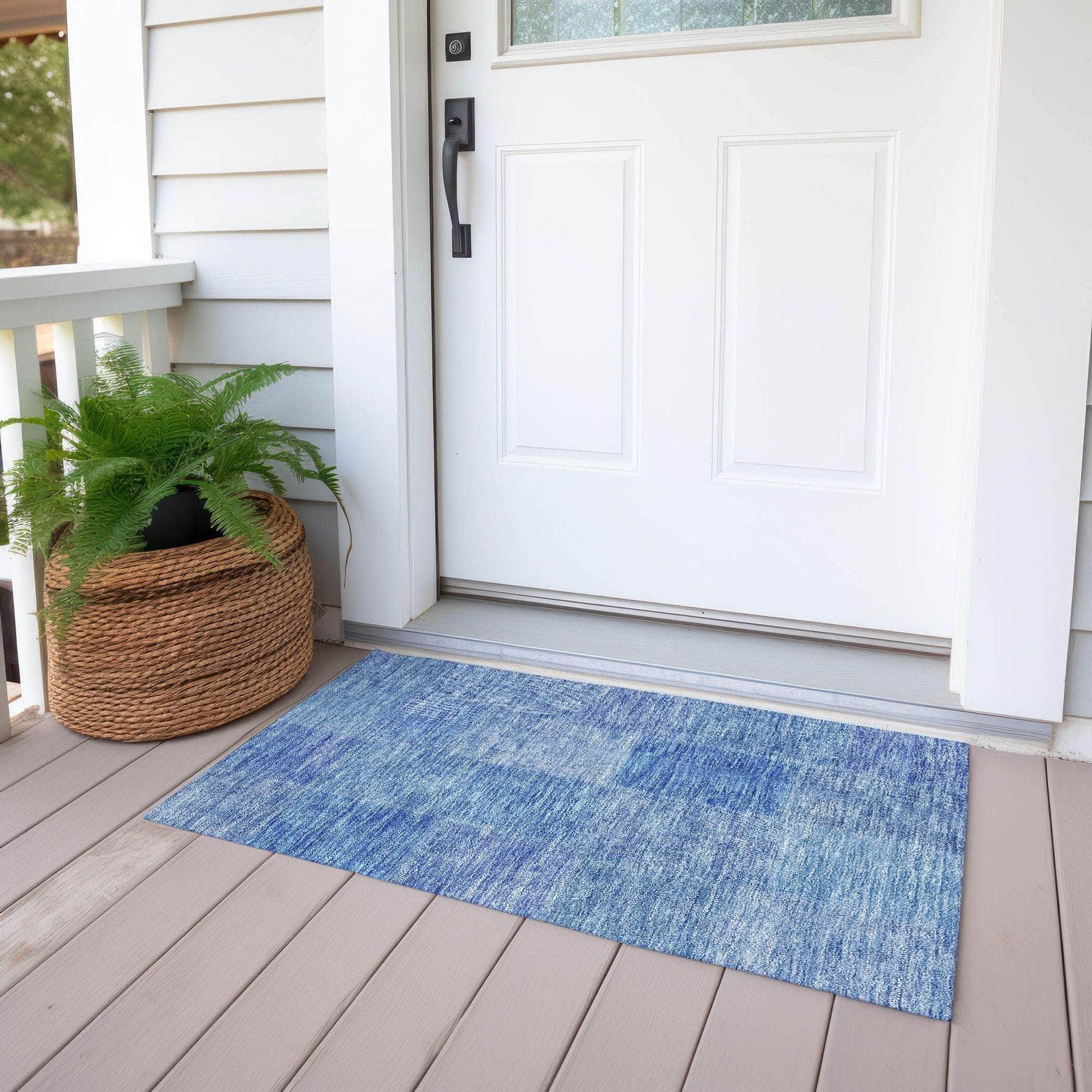 Machine Made ACN664 Denim Blue Rugs #color_denim blue