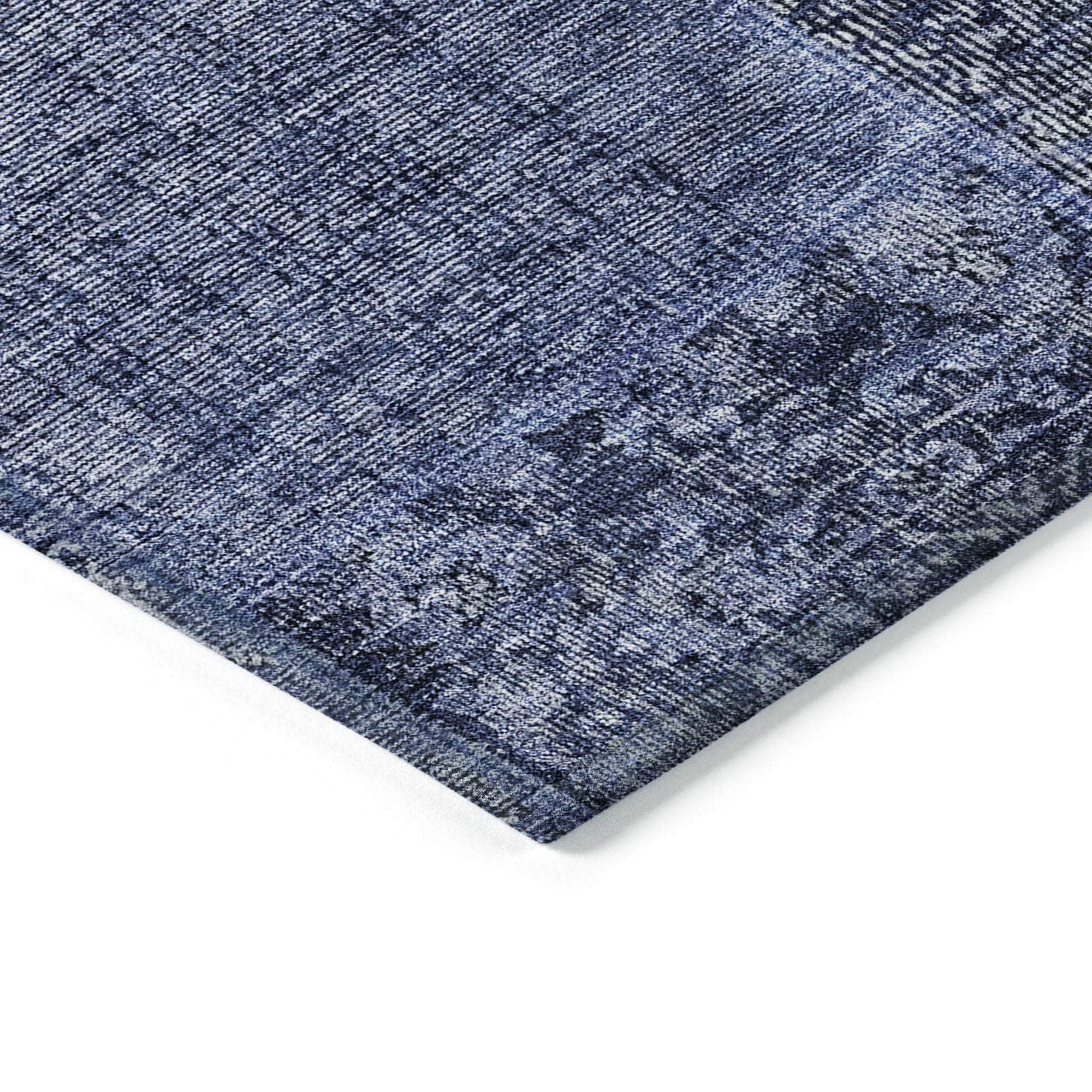 Machine Made ACN669 Navy Blue Rugs #color_navy blue