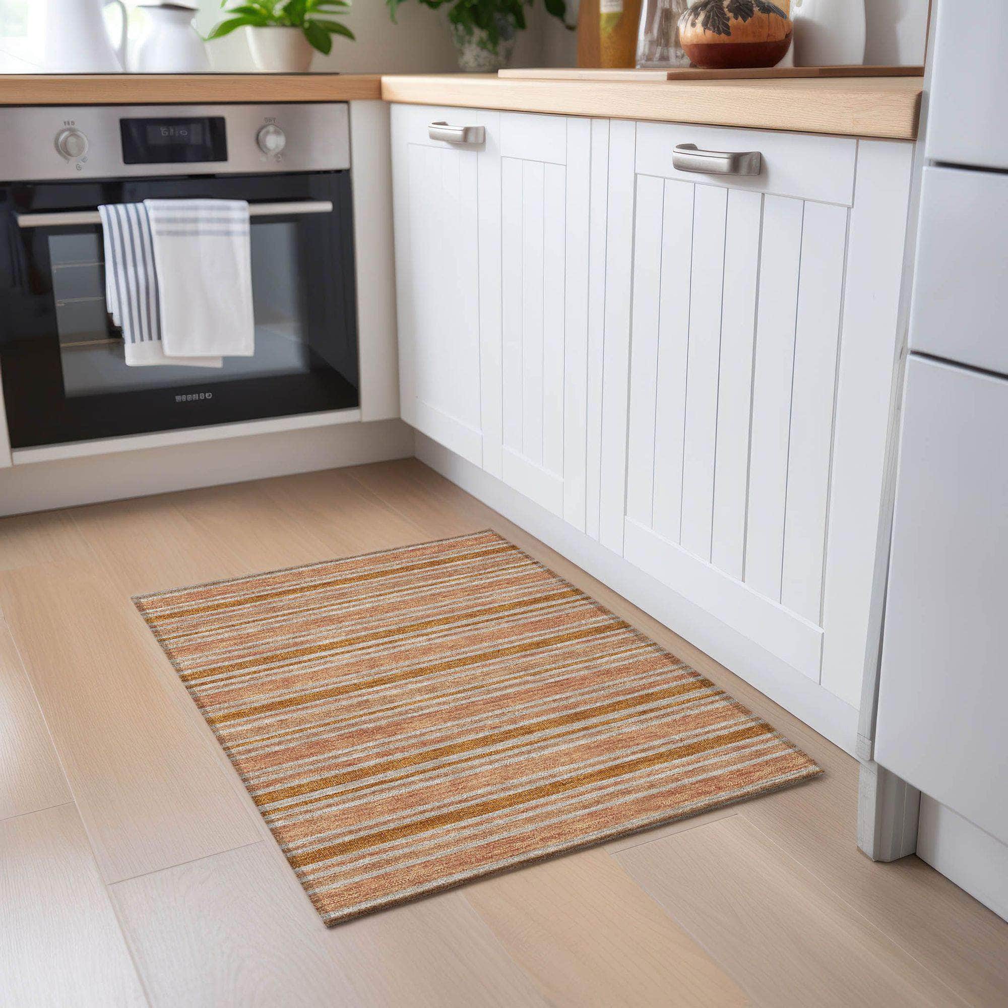 Machine Made ACN531 Paprika Orange Rugs #color_paprika orange
