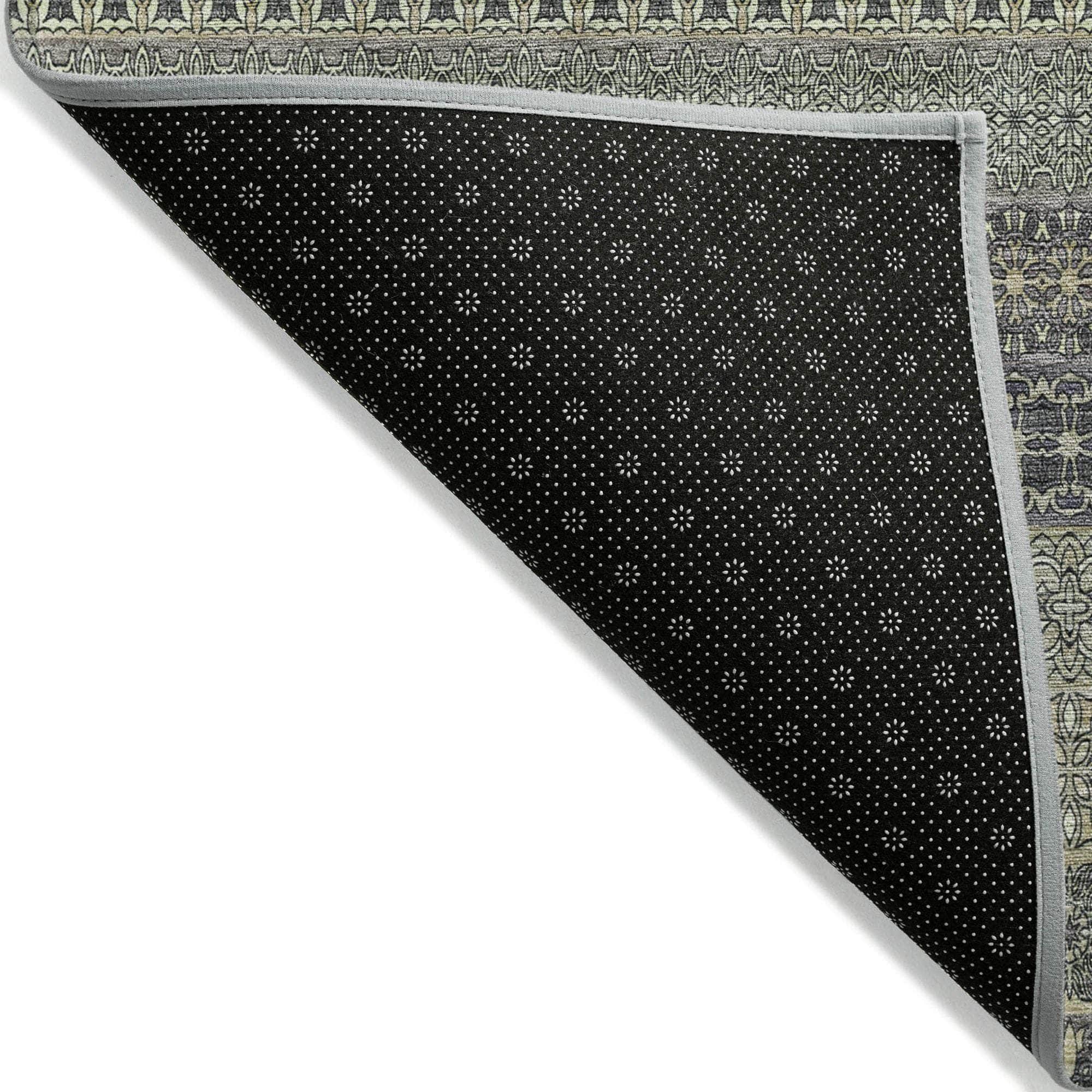 Machine Made ACN527 Sage Green Rugs #color_sage green