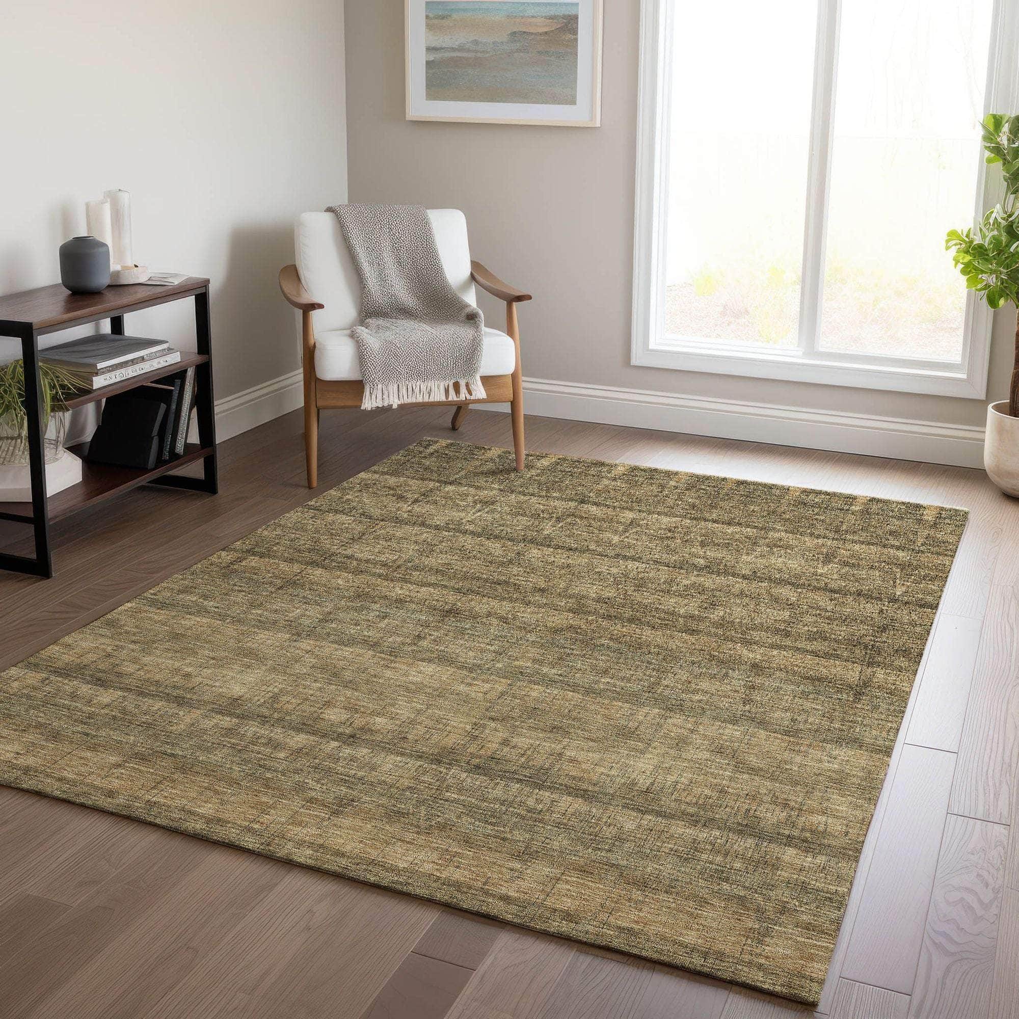 Machine Made ACN629 Brown  Rugs #color_brown 