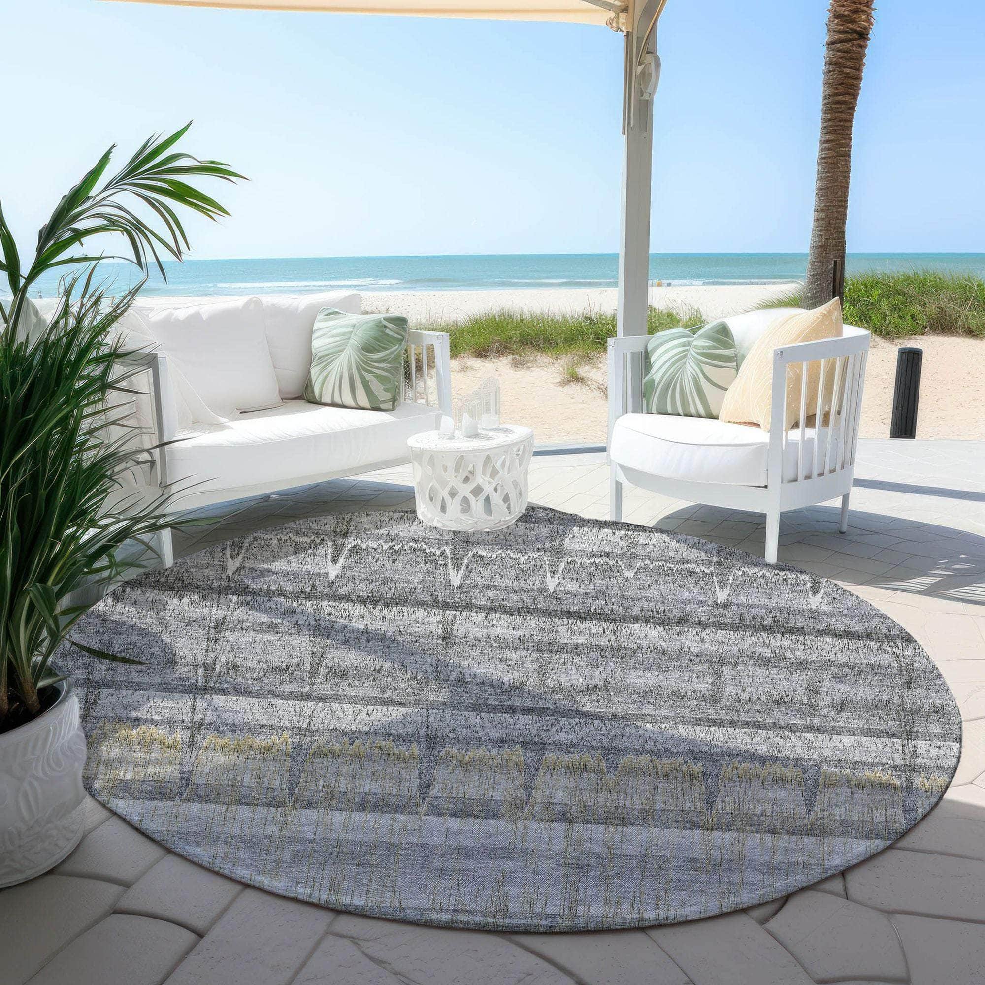 Machine Made ACN629 Gray  Rugs #color_gray 