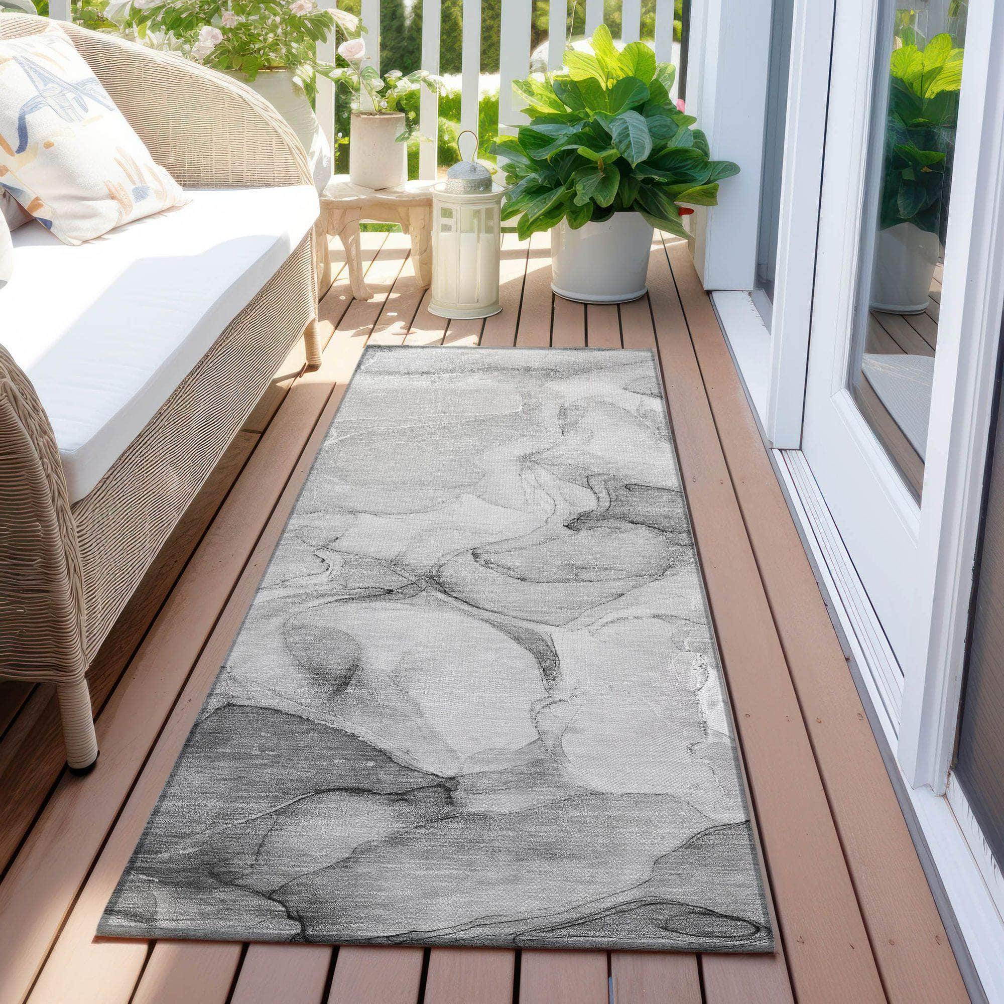Machine Made ACN504 Gray  Rugs #color_gray 