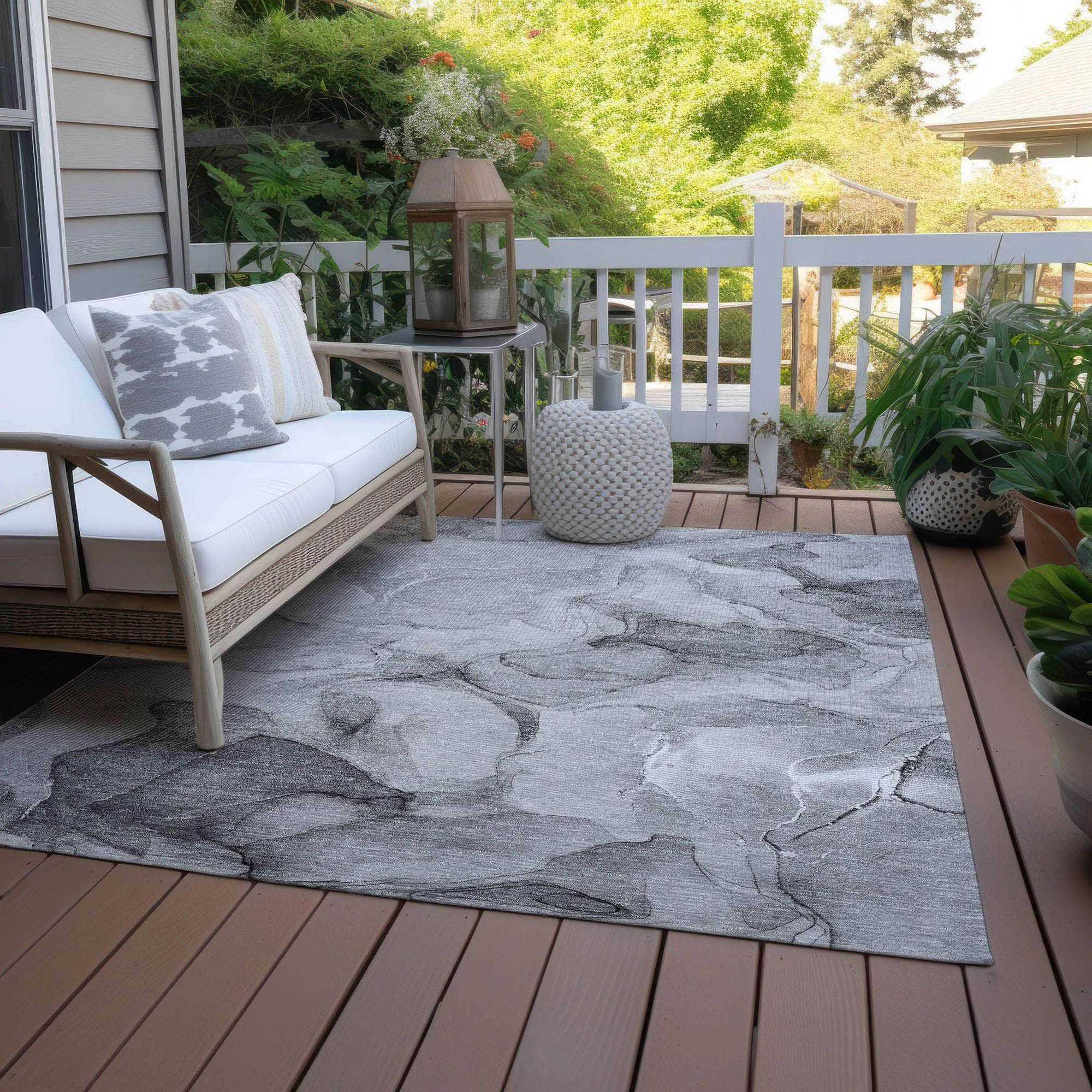 Machine Made ACN504 Gray  Rugs #color_gray 