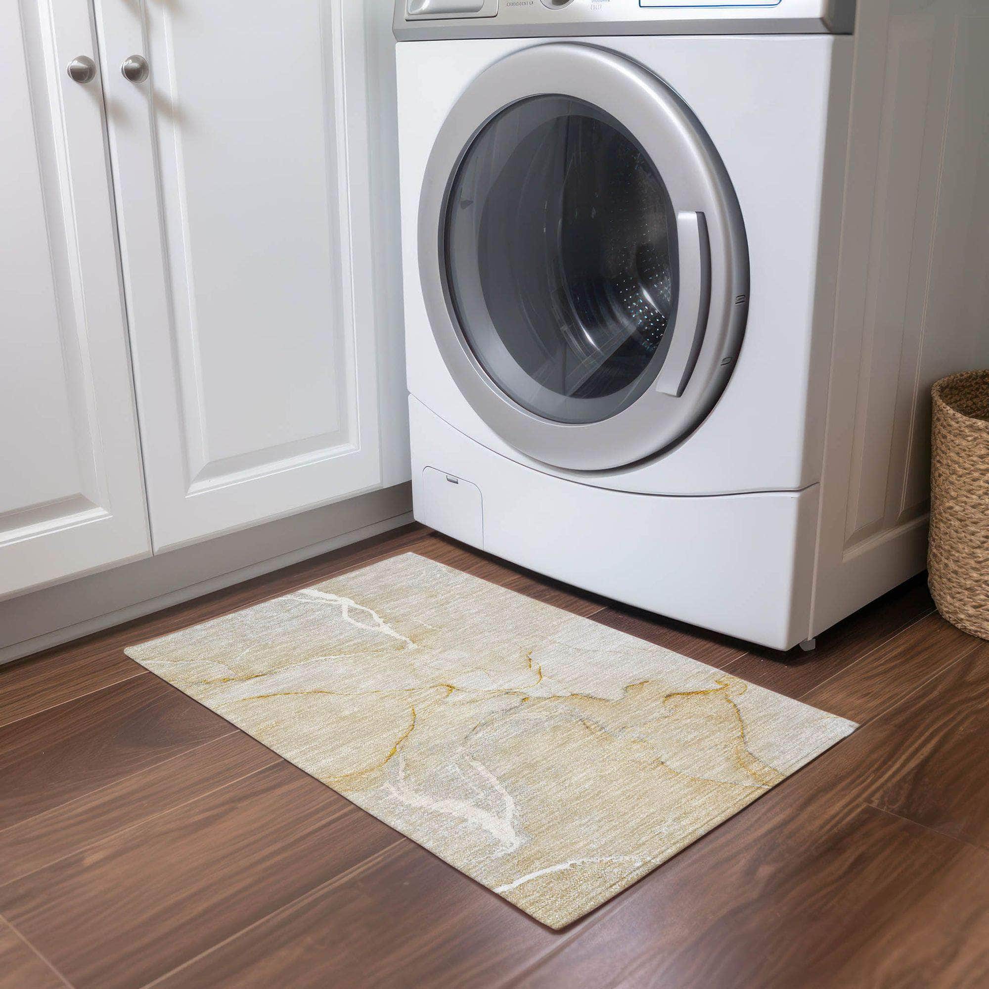 Machine Made ACN510 Beige Brown Rugs #color_beige brown