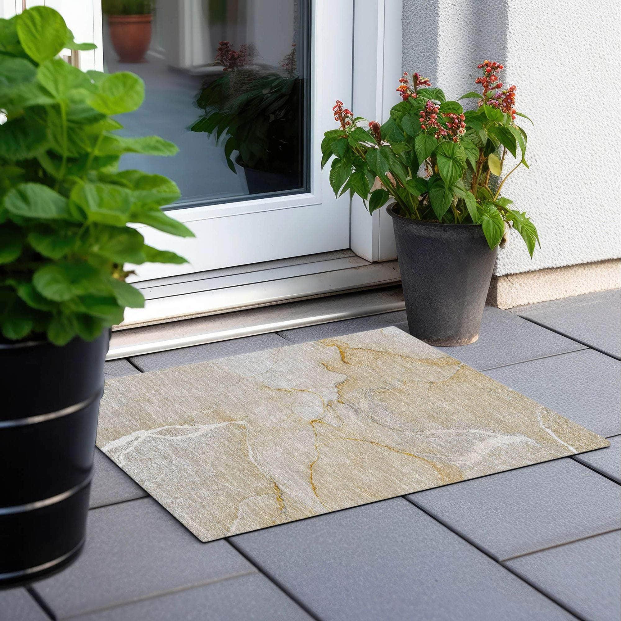 Machine Made ACN510 Beige Brown Rugs #color_beige brown