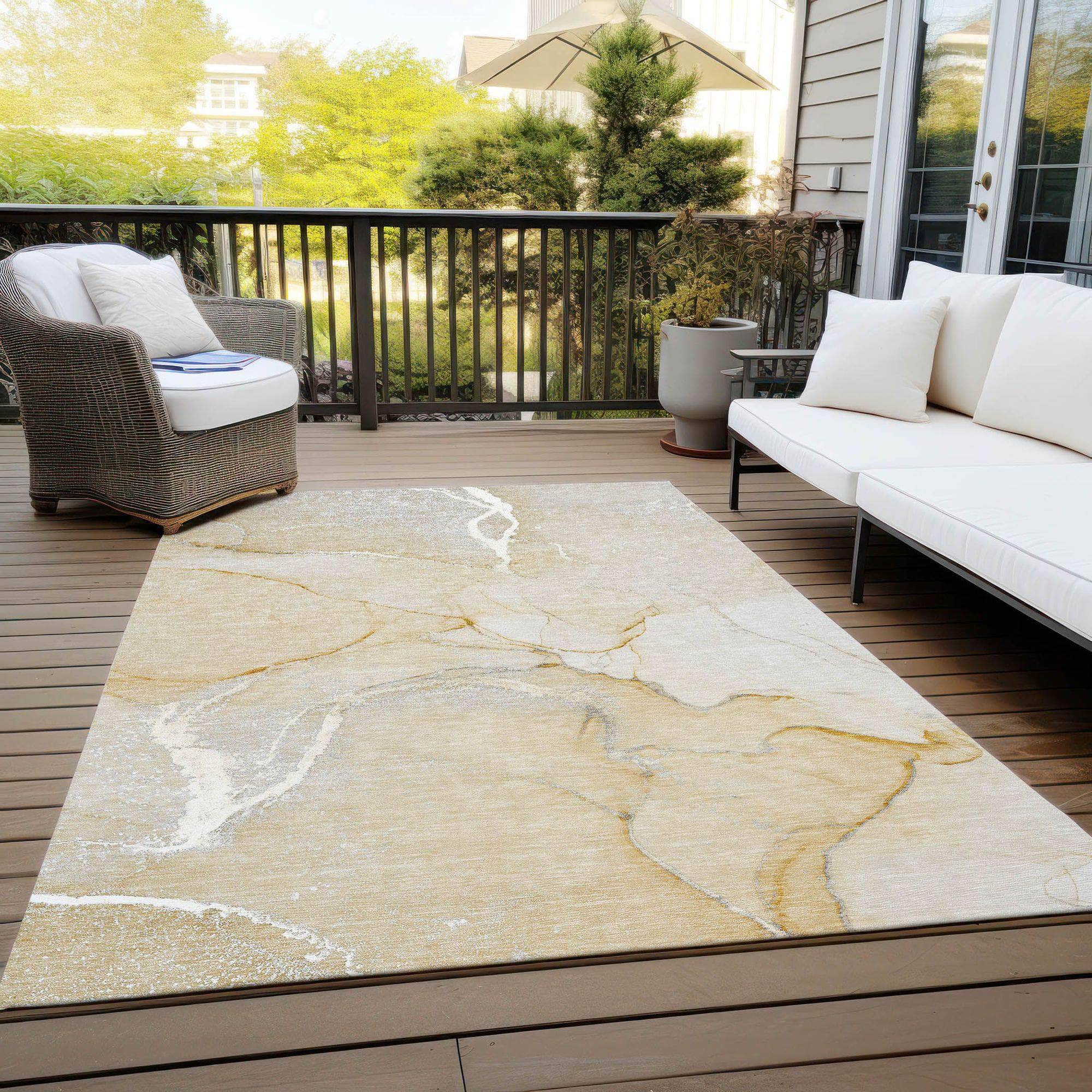 Machine Made ACN510 Beige Brown Rugs #color_beige brown