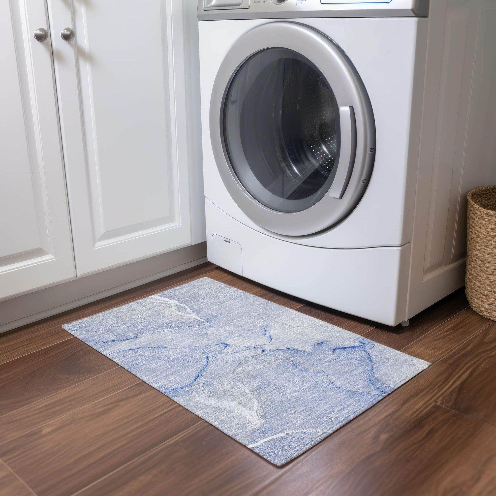 Machine Made ACN510 Blue  Rugs #color_blue 
