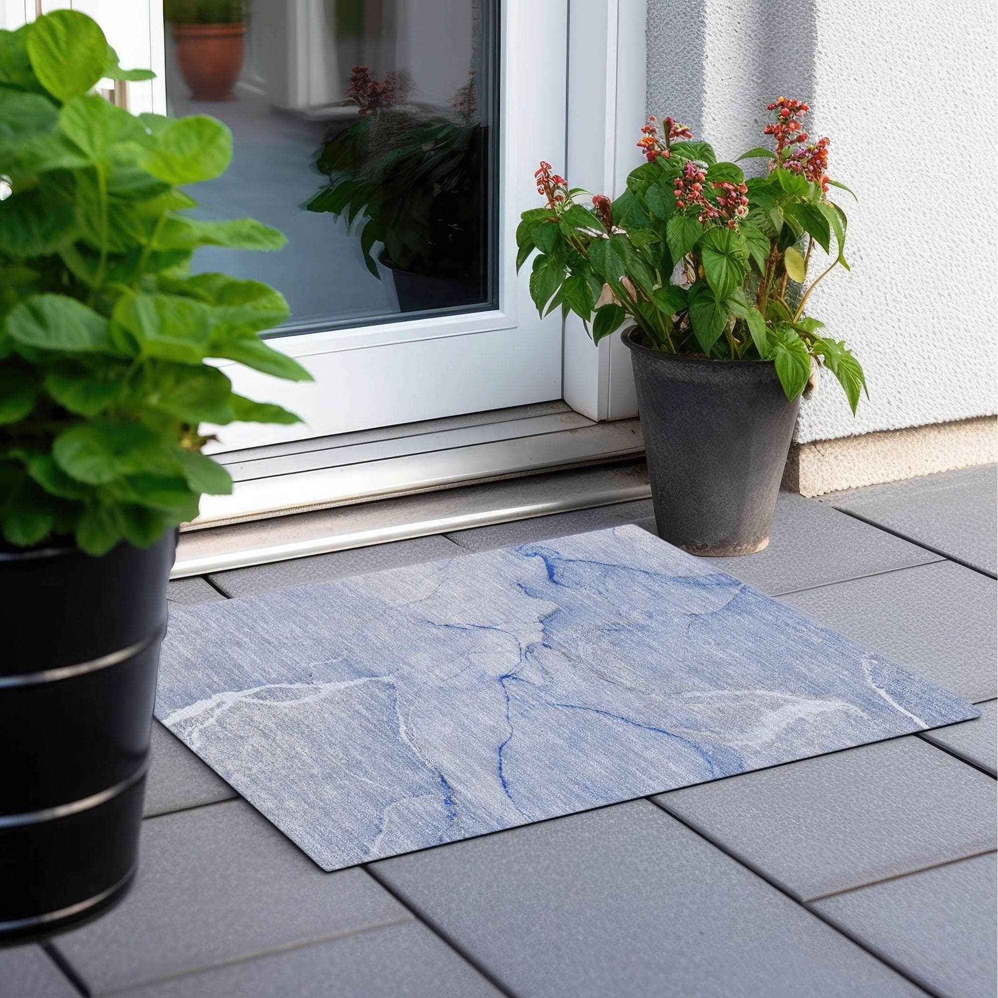 Machine Made ACN510 Blue  Rugs #color_blue 