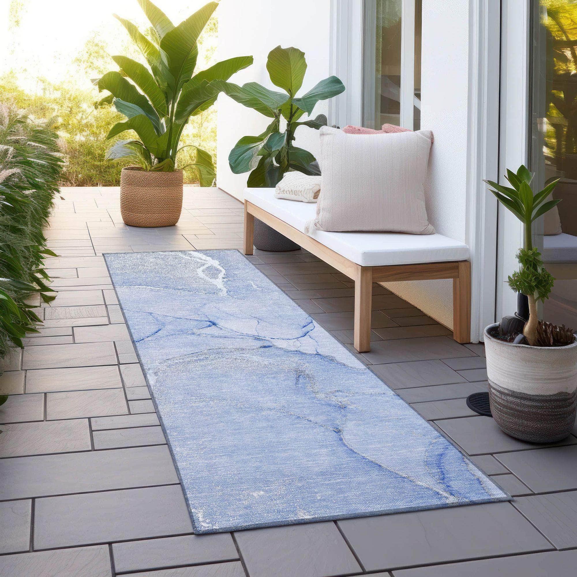 Machine Made ACN510 Blue  Rugs #color_blue 