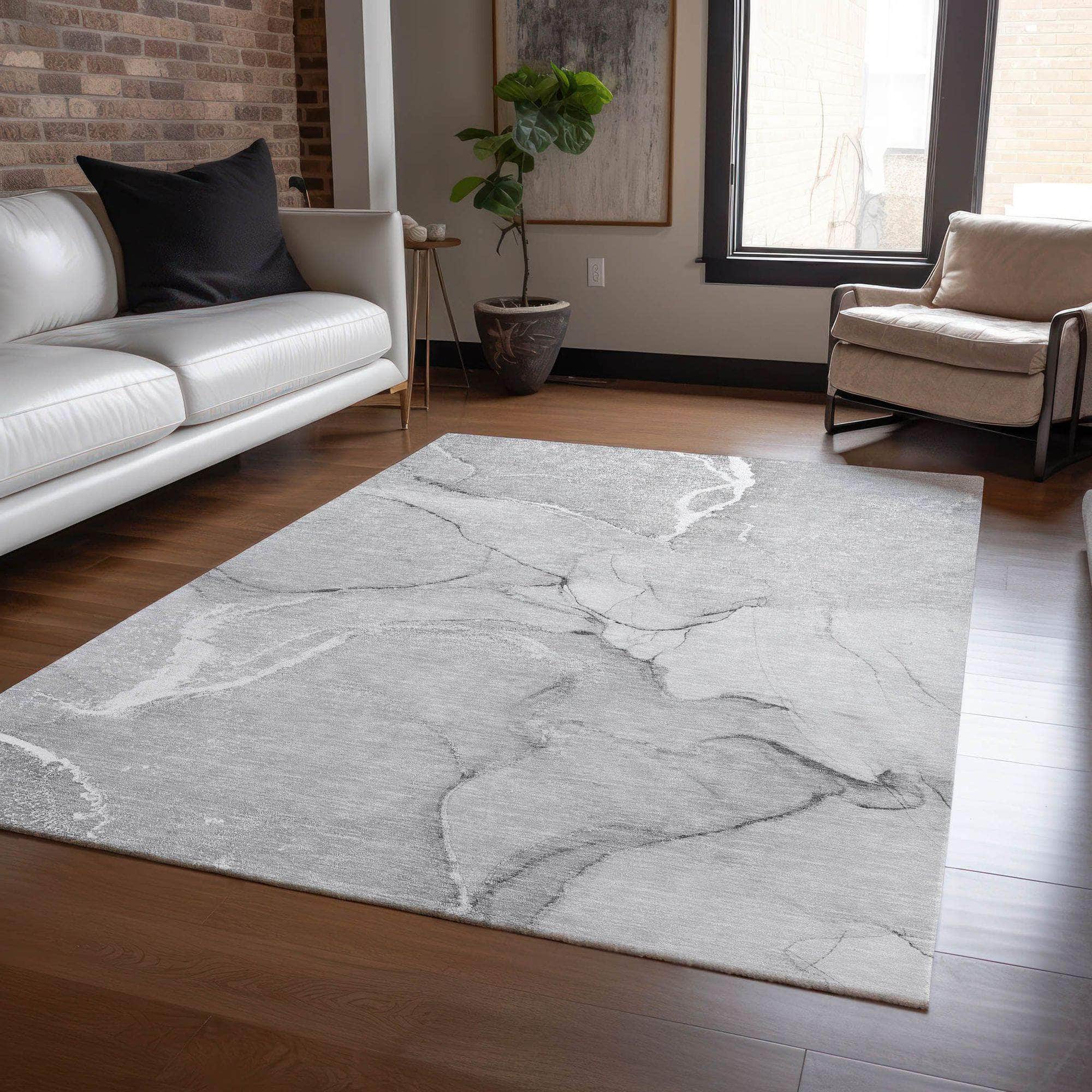Machine Made ACN510 Gray  Rugs #color_gray 