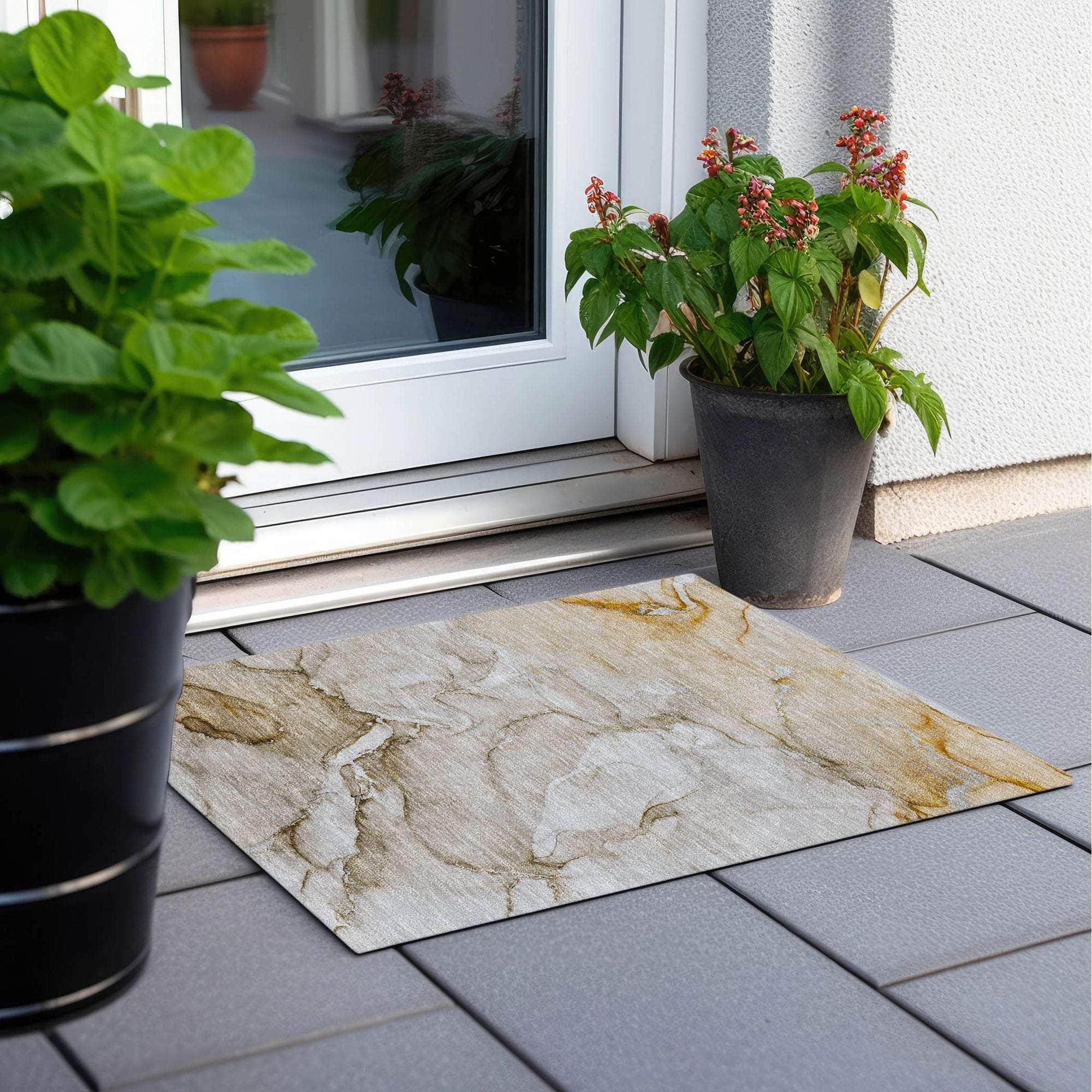Machine Made ACN516 Brown  Rugs #color_brown 