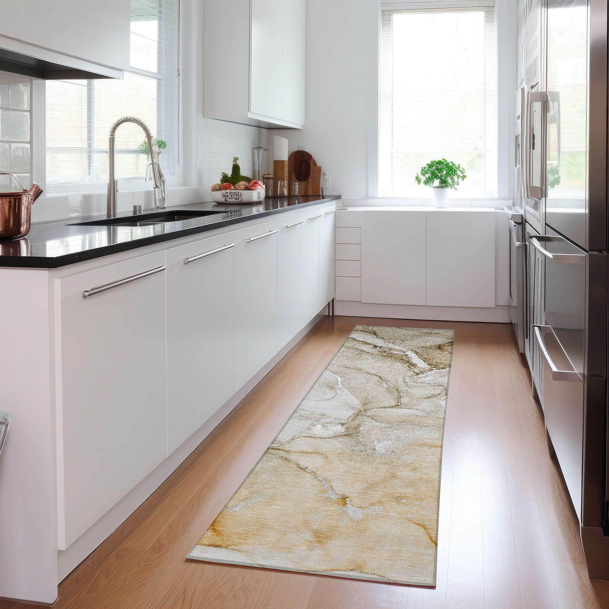 Machine Made ACN516 Brown  Rugs #color_brown 
