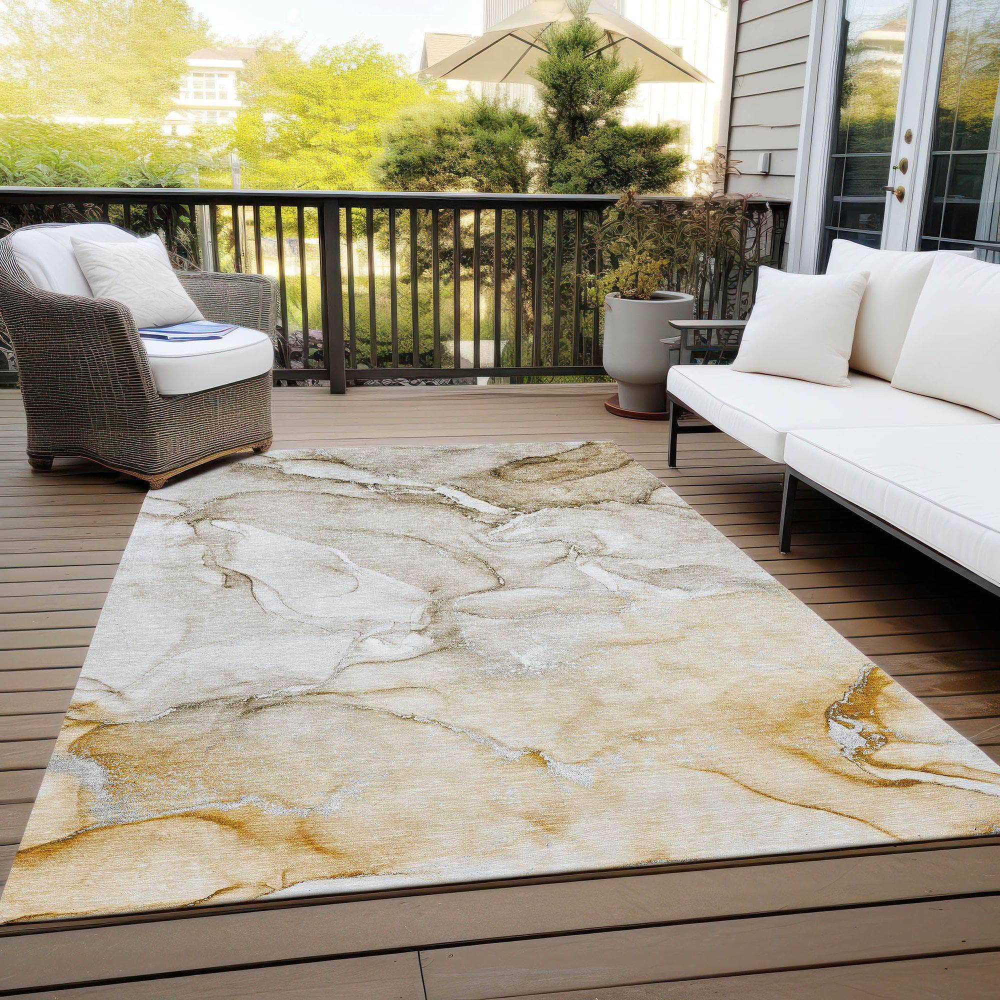 Machine Made ACN516 Brown  Rugs #color_brown 