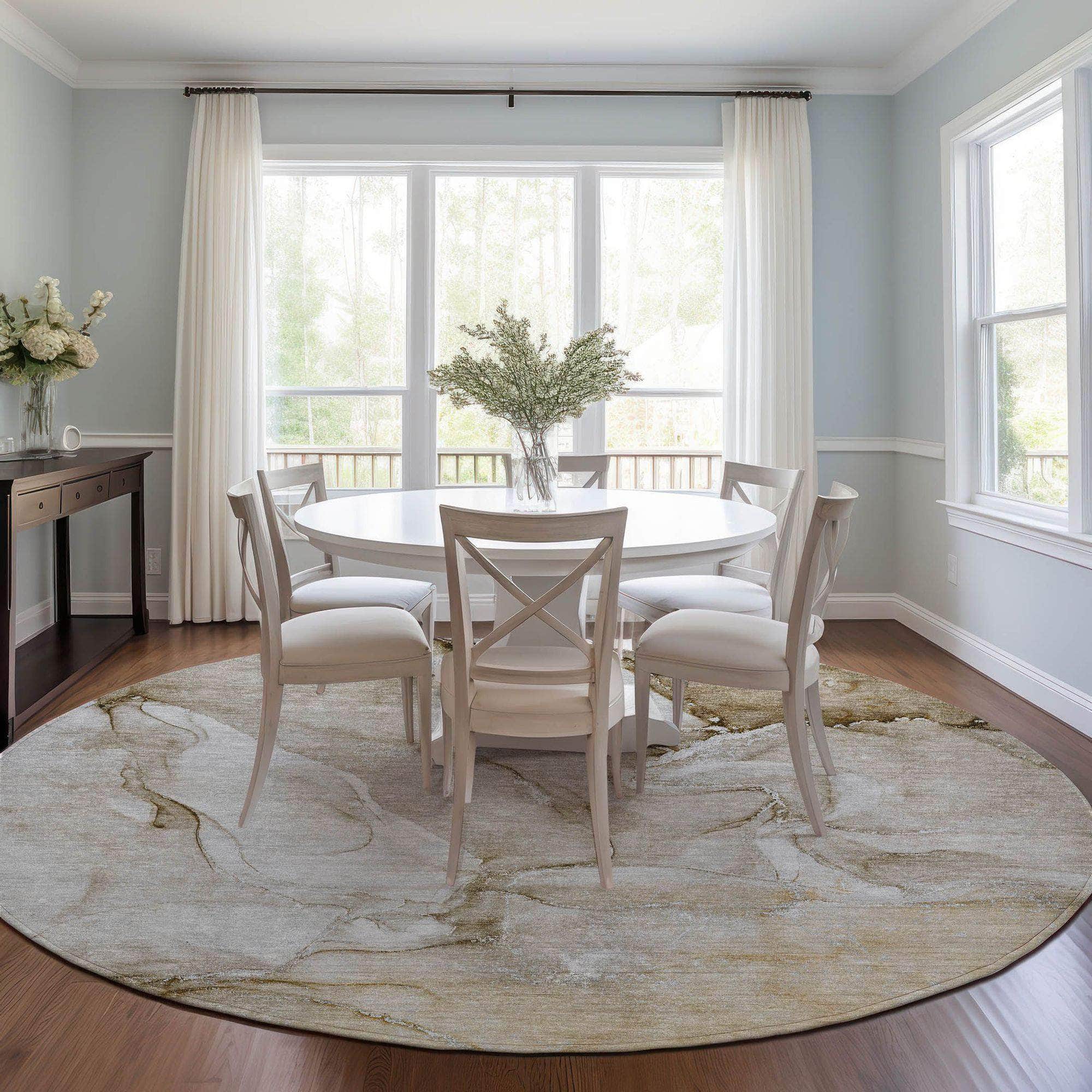 Machine Made ACN516 Brown  Rugs #color_brown 