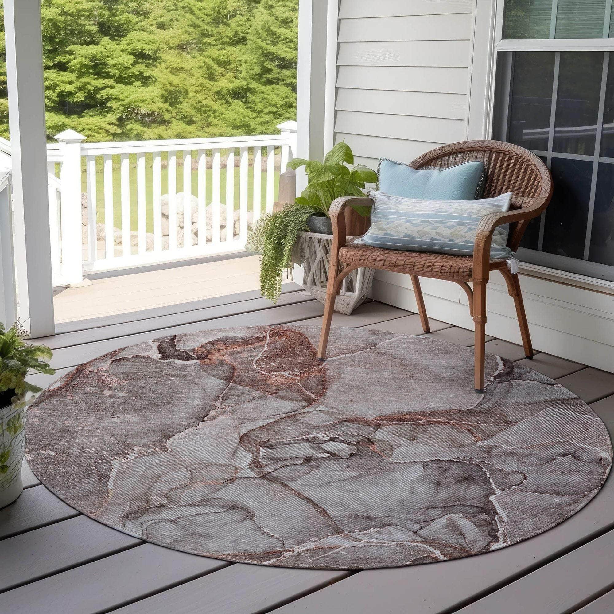Machine Made ACN519 Gray  Rugs #color_gray 