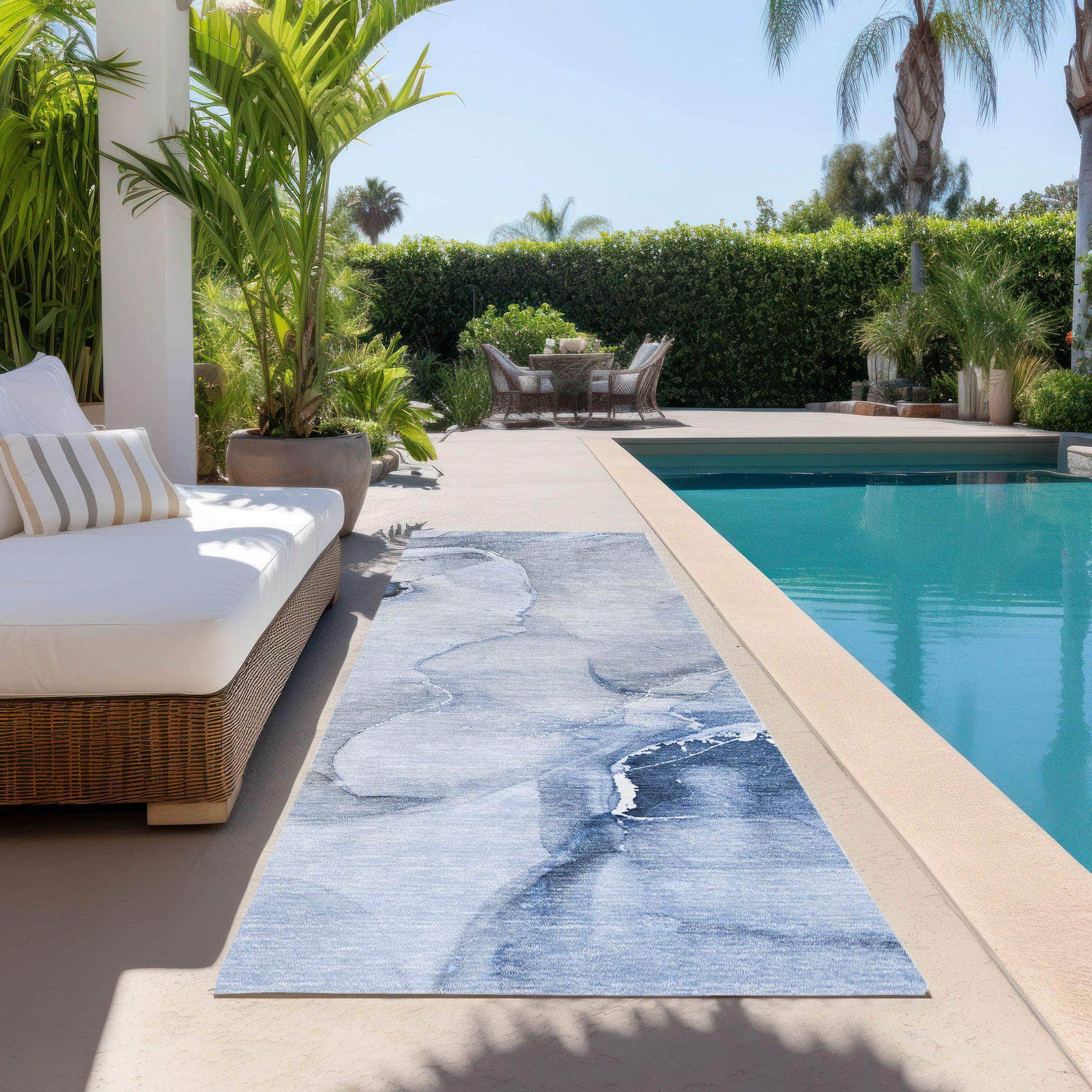 Machine Made ACN521 Blue  Rugs #color_blue 
