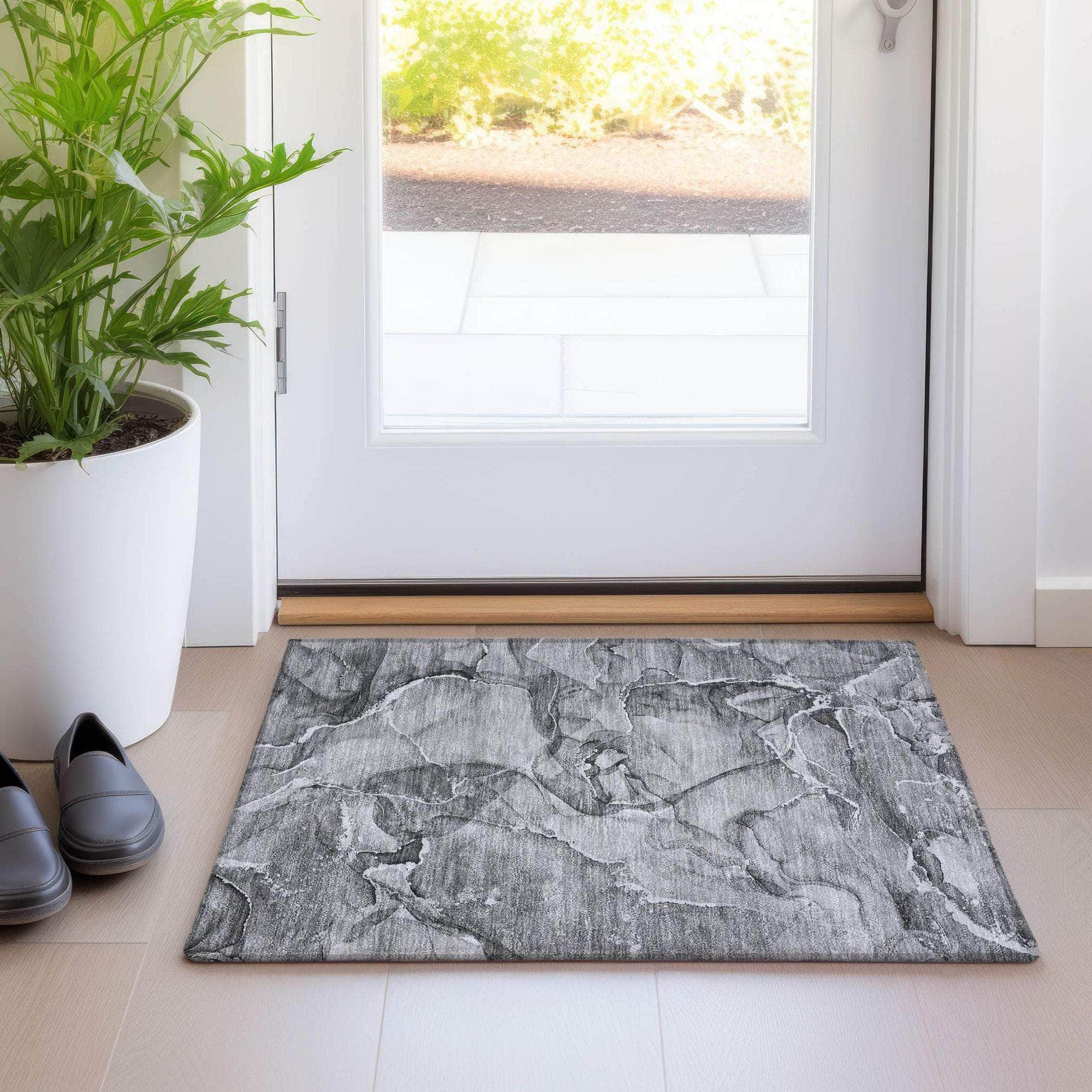 Machine Made ACN519 Pewter Gray Rugs #color_pewter gray