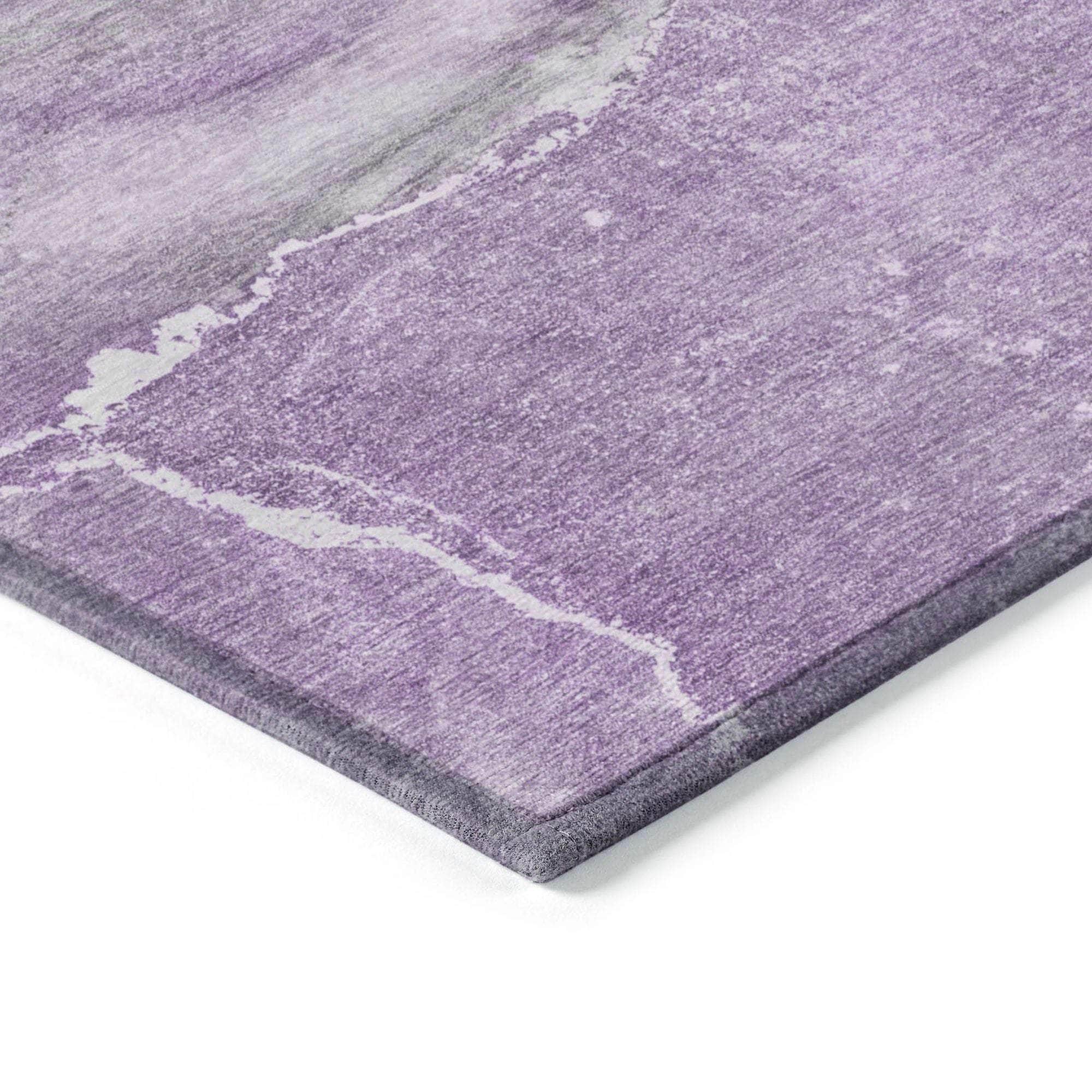 Machine Made ACN524 Lilac Purple Rugs #color_lilac purple