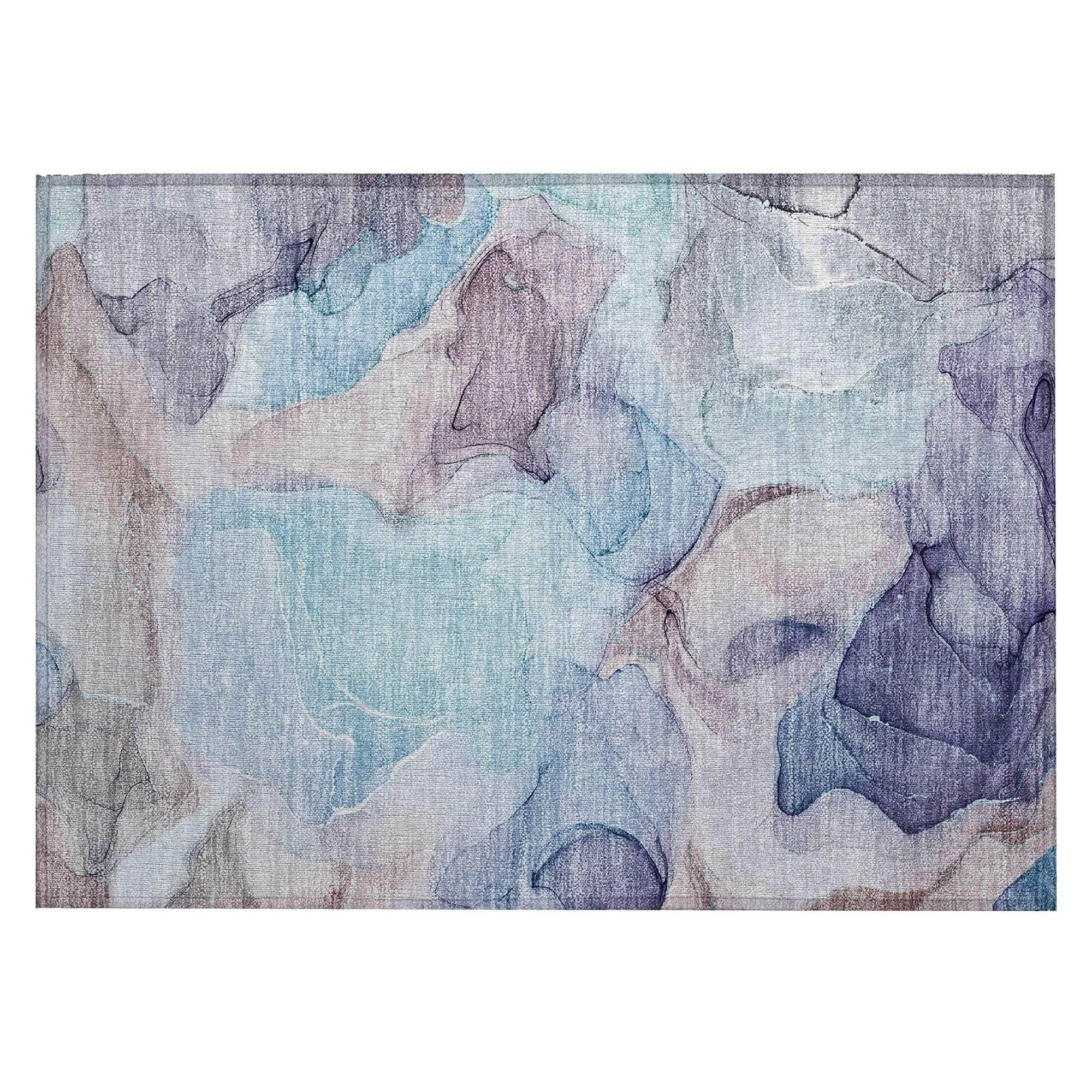 Machine Made ACN504 Navy Blue Rugs #color_navy blue