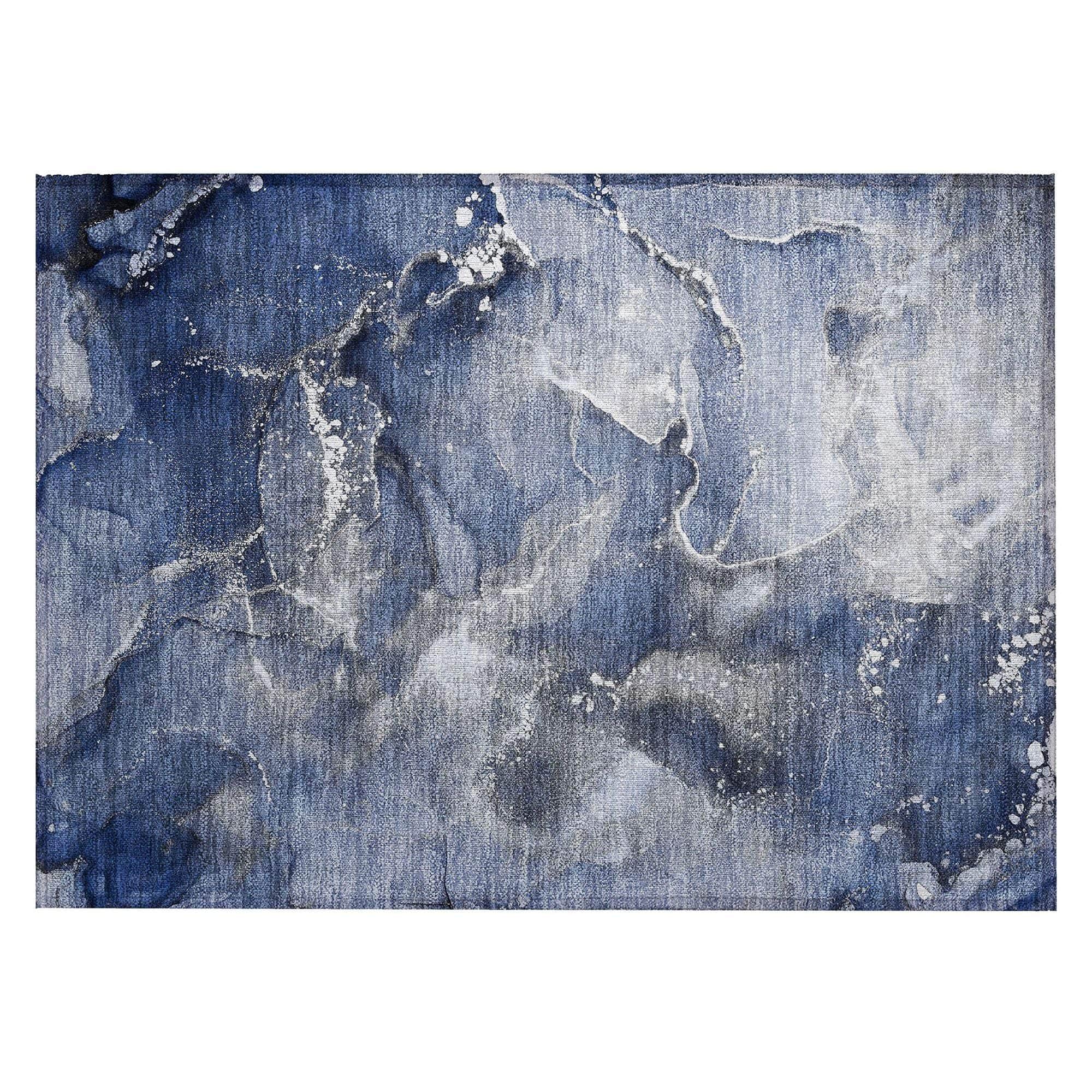 Machine Made ACN518 Navy Blue Rugs #color_navy blue