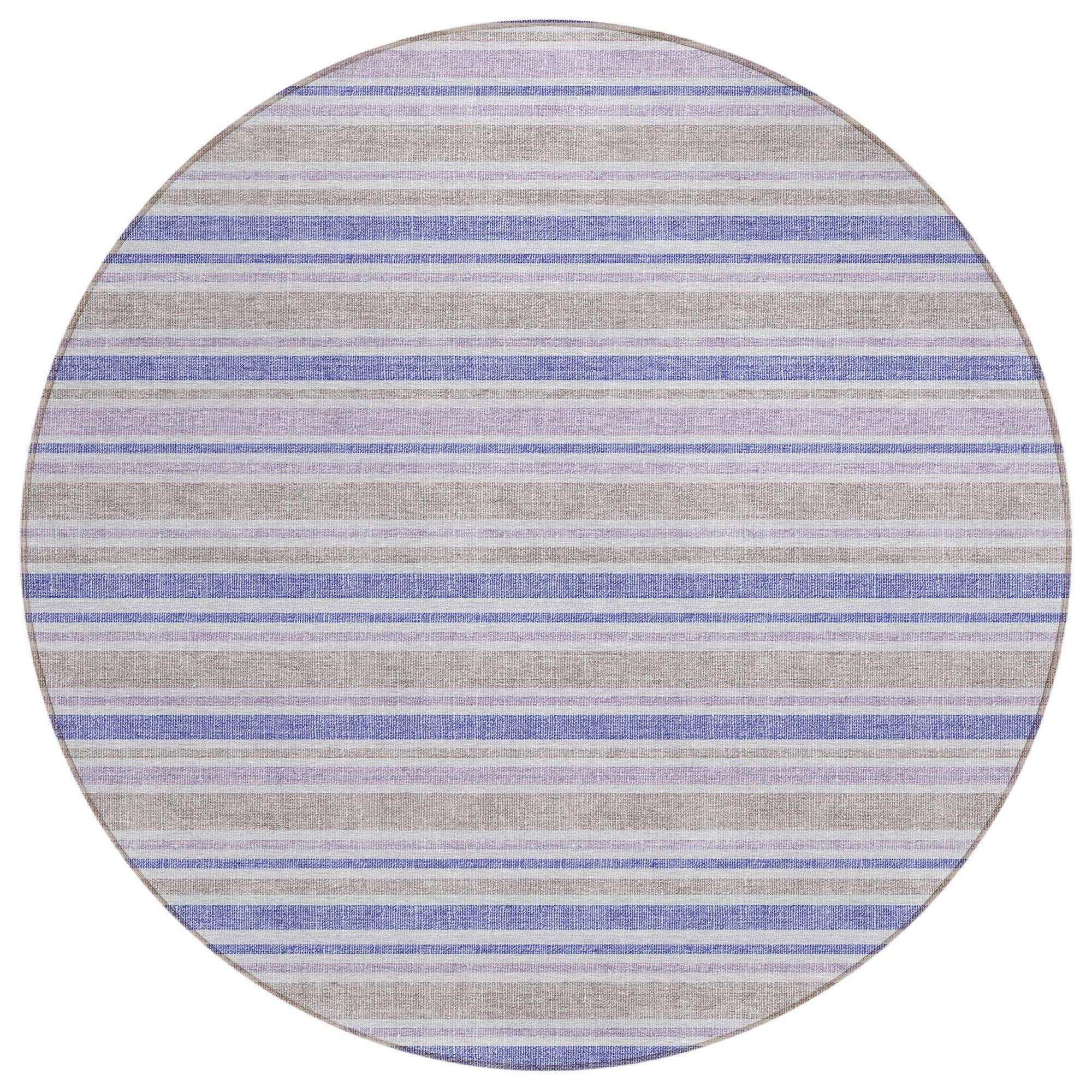 Machine Made ACN531 Navy Blue Rugs 