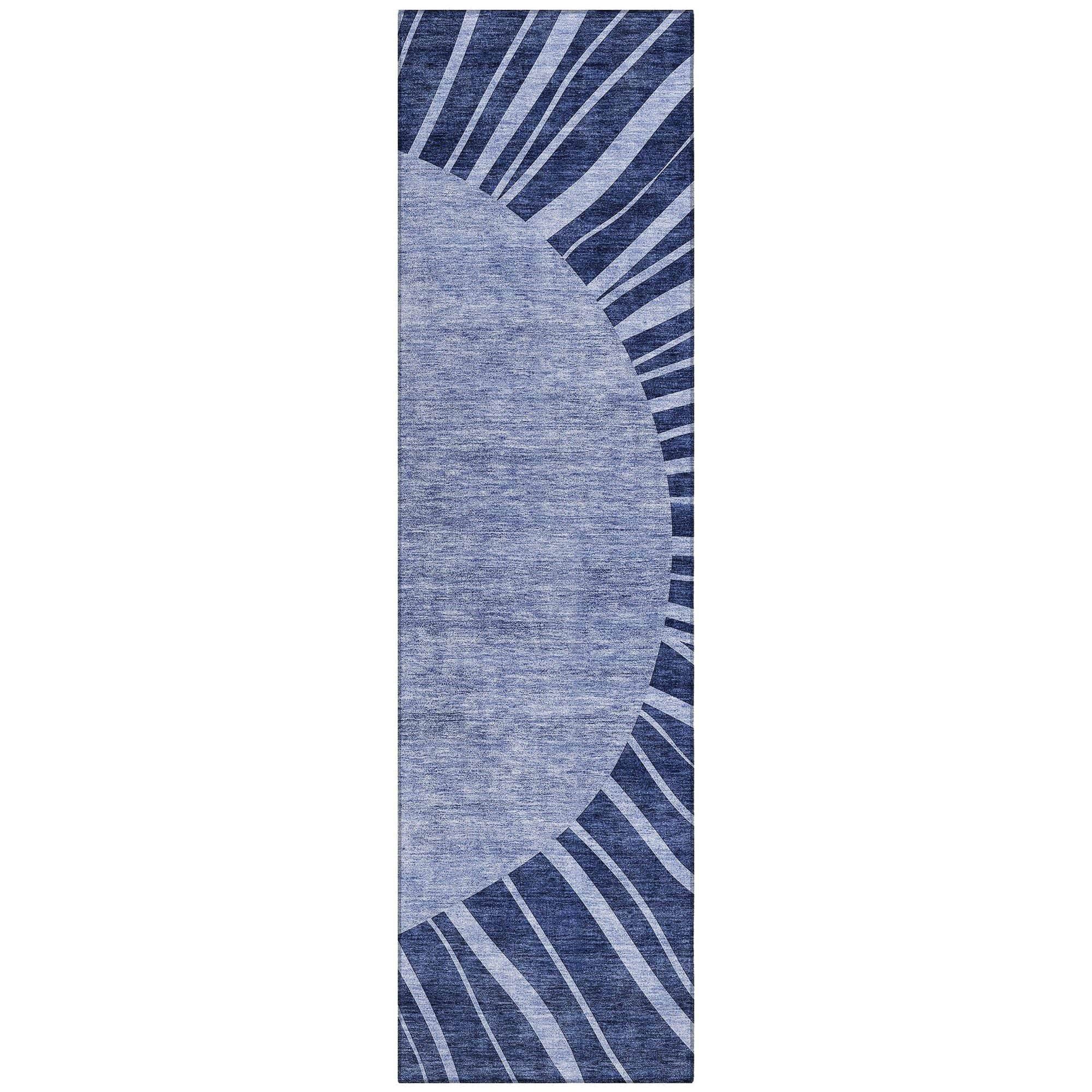Machine Made ACN668 Navy Blue Rugs #color_navy blue