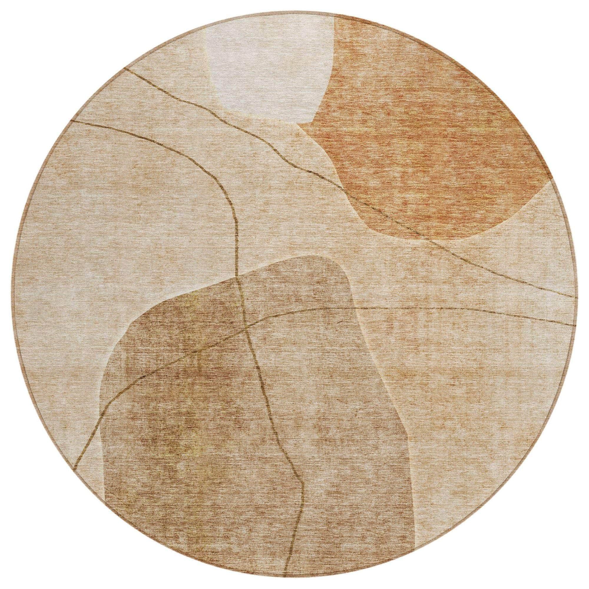 Machine Made ACN672 Paprika Orange Rugs #color_paprika orange