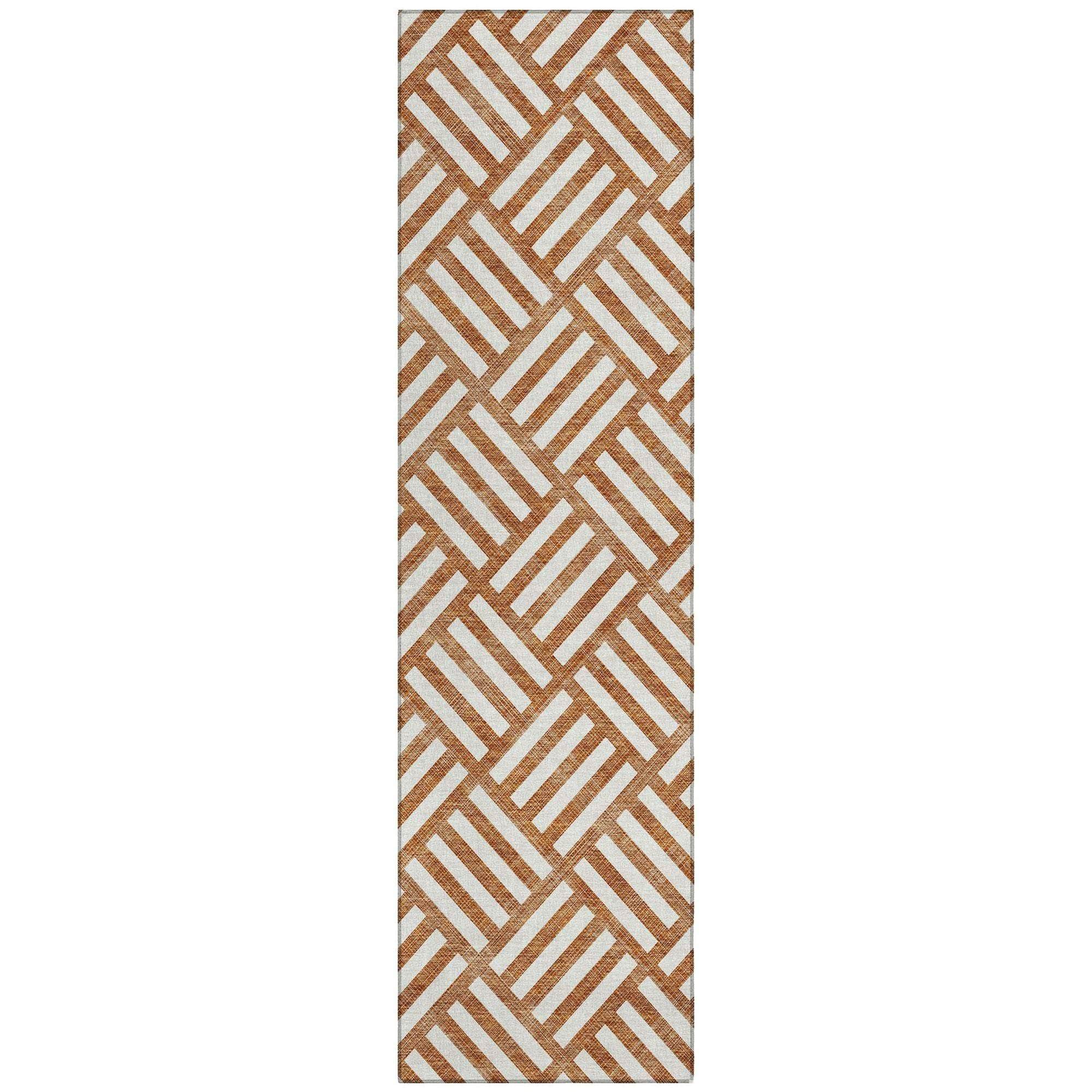 Machine Made ACN620 Paprika Orange Rugs #color_paprika orange