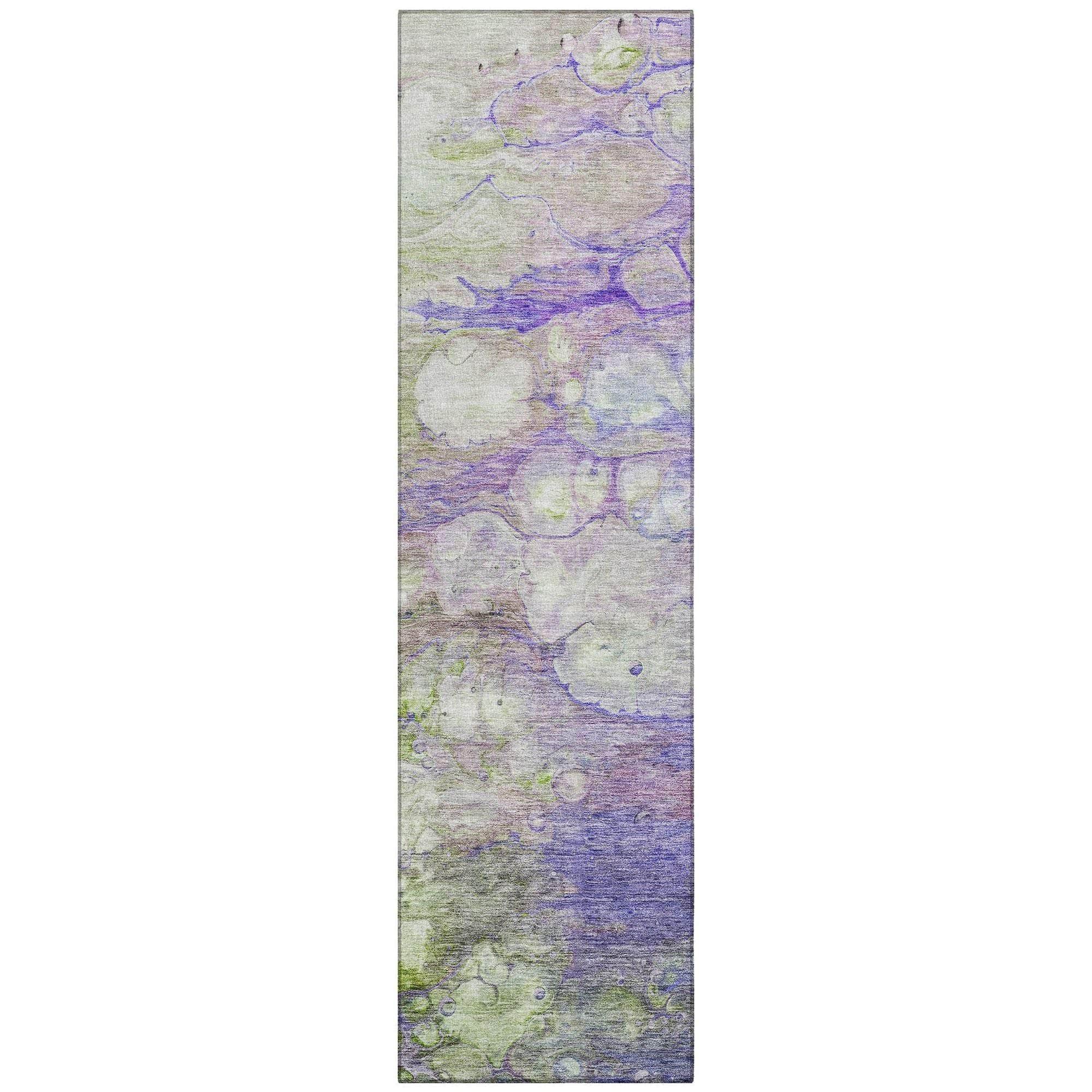Machine Made ACN698 Purple  Rugs #color_purple 