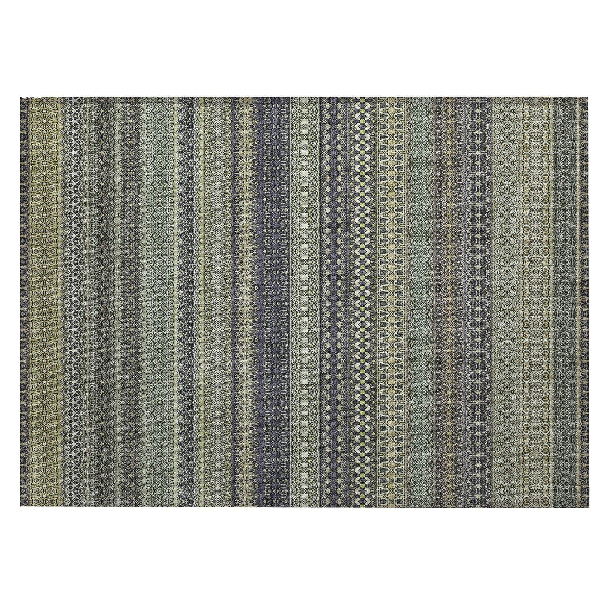 Machine Made ACN527 Sage Green Rugs #color_sage green