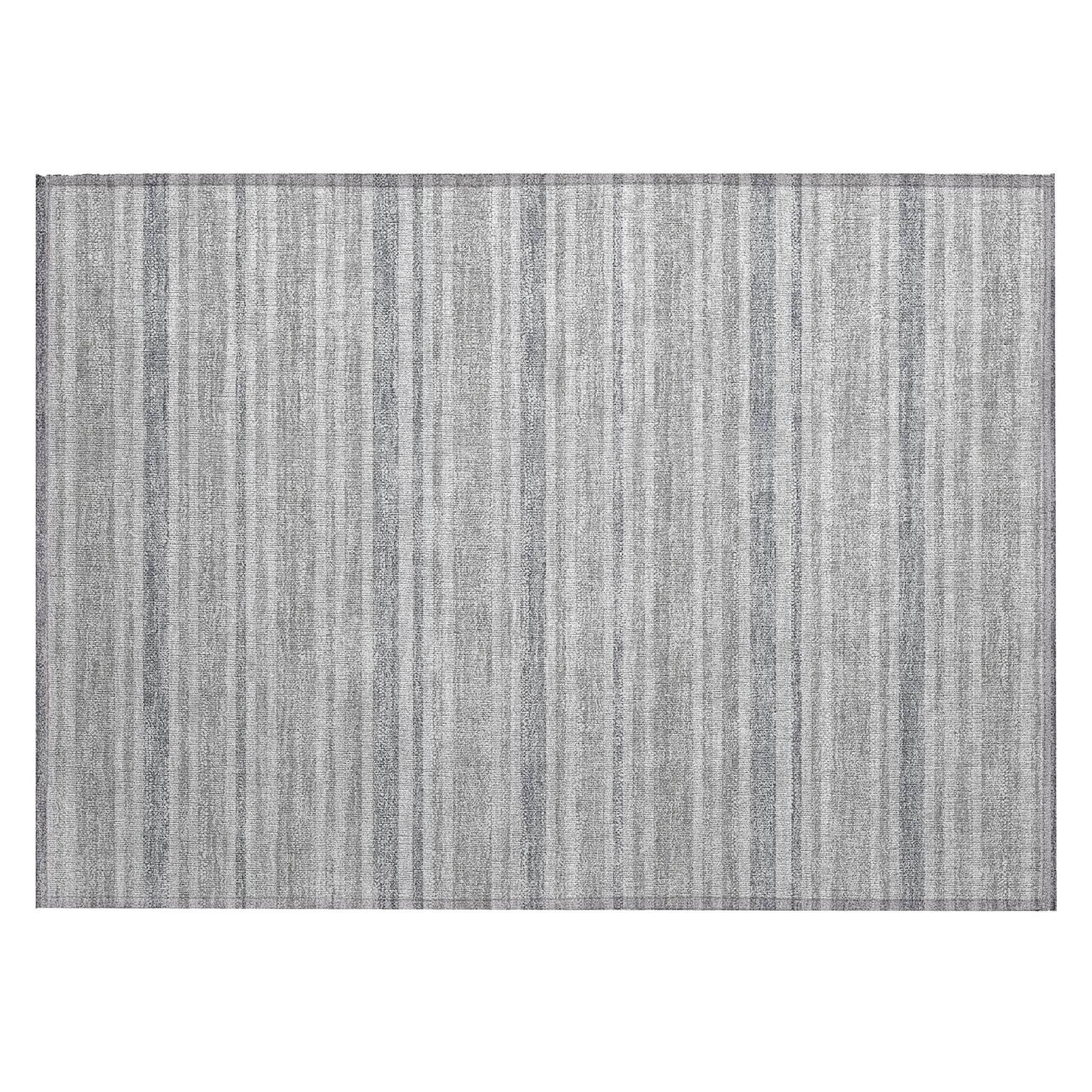 Machine Made ACN531 Silver Gray Rugs 
