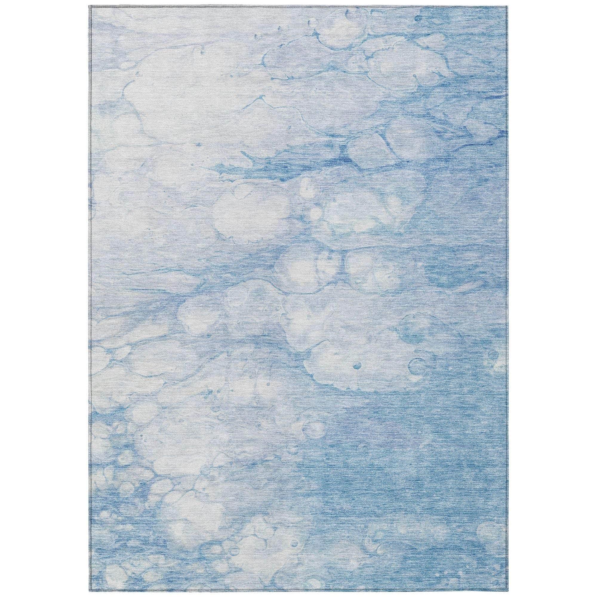 Machine Made ACN699 Sky Blue Rugs #color_sky blue