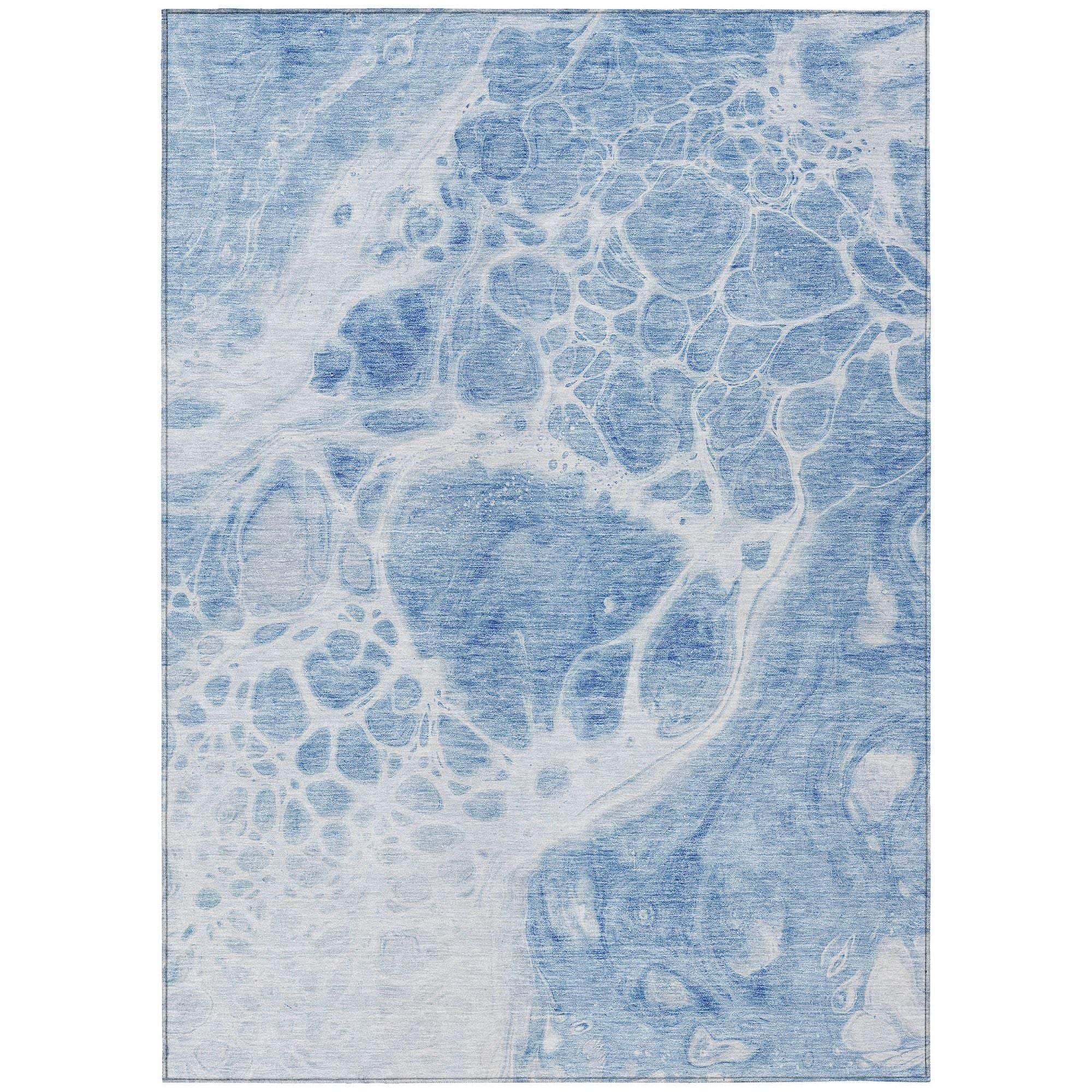 Machine Made ACN682 Sky Blue Rugs #color_sky blue