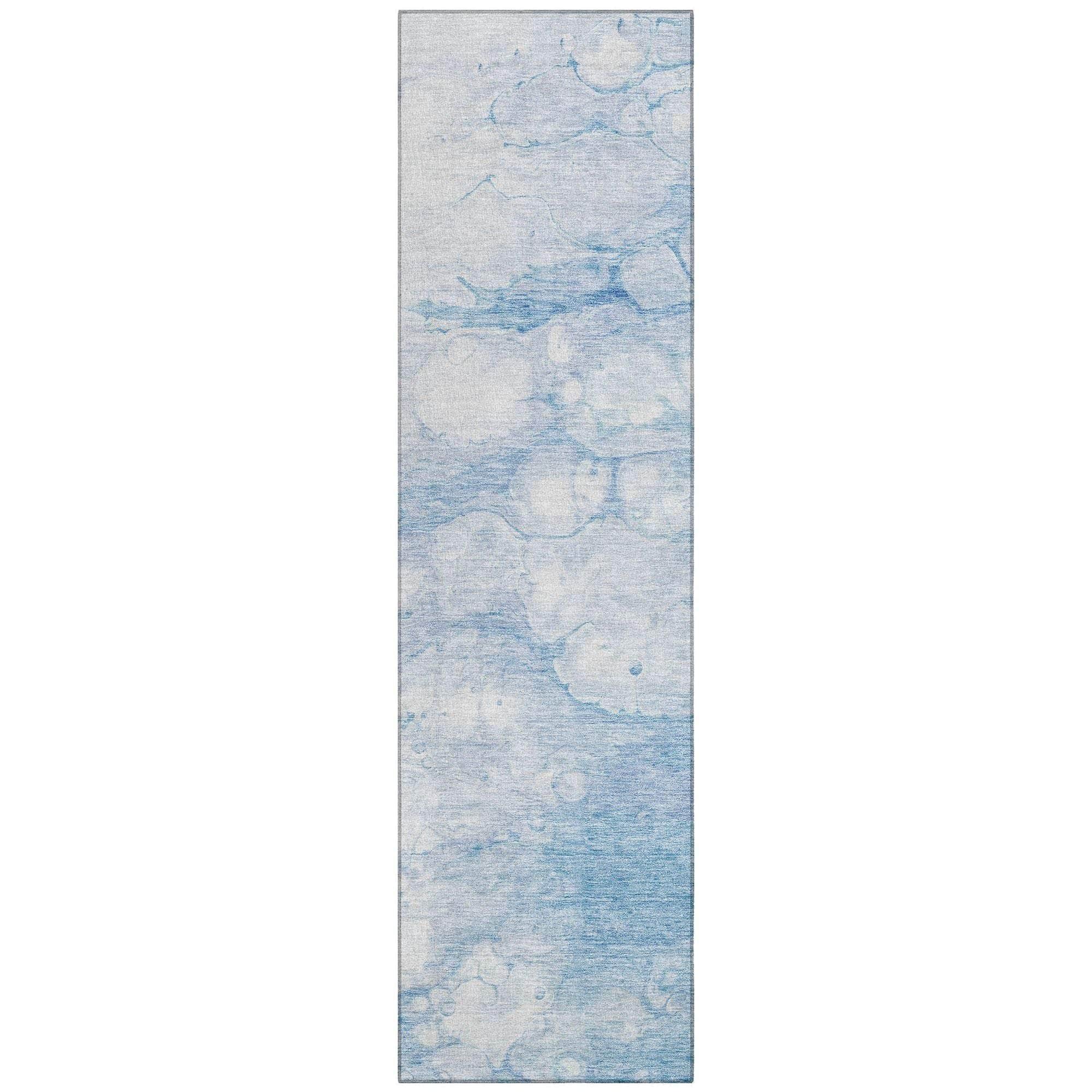 Machine Made ACN699 Sky Blue Rugs #color_sky blue