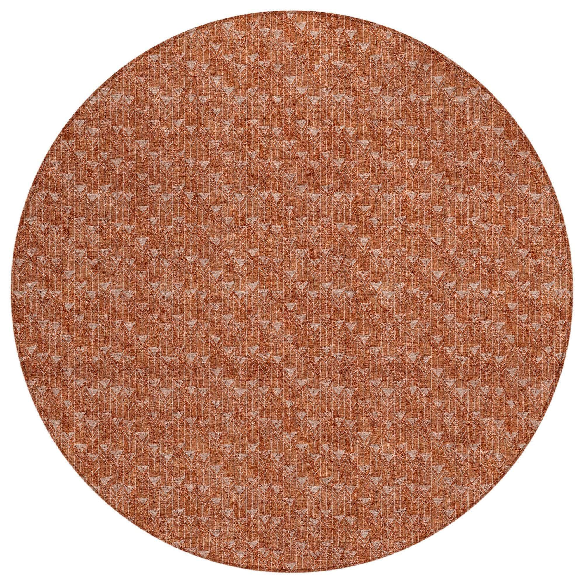 Machine Made ACN514 Terracotta Orange Rugs #color_terracotta orange