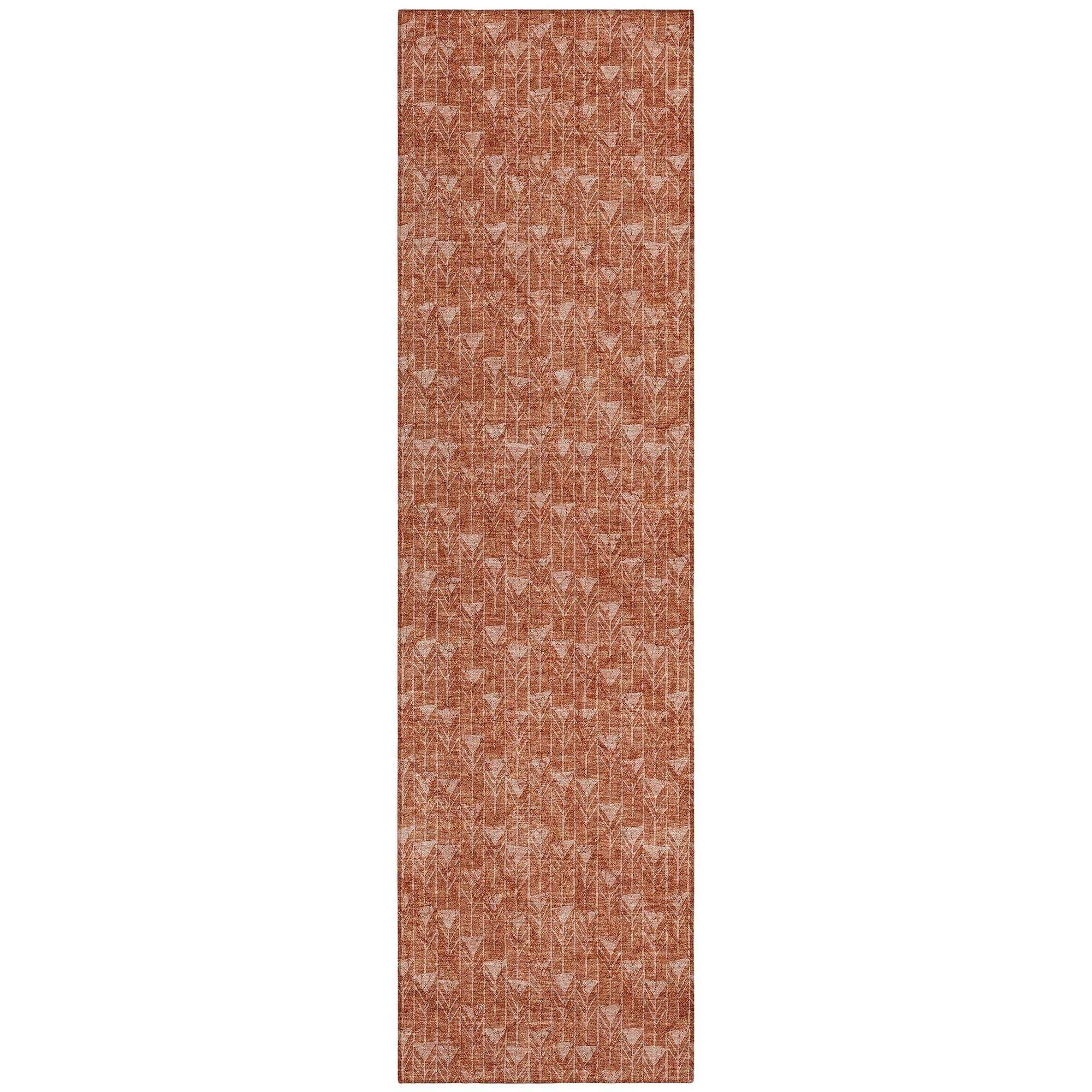 Machine Made ACN514 Terracotta Orange Rugs #color_terracotta orange