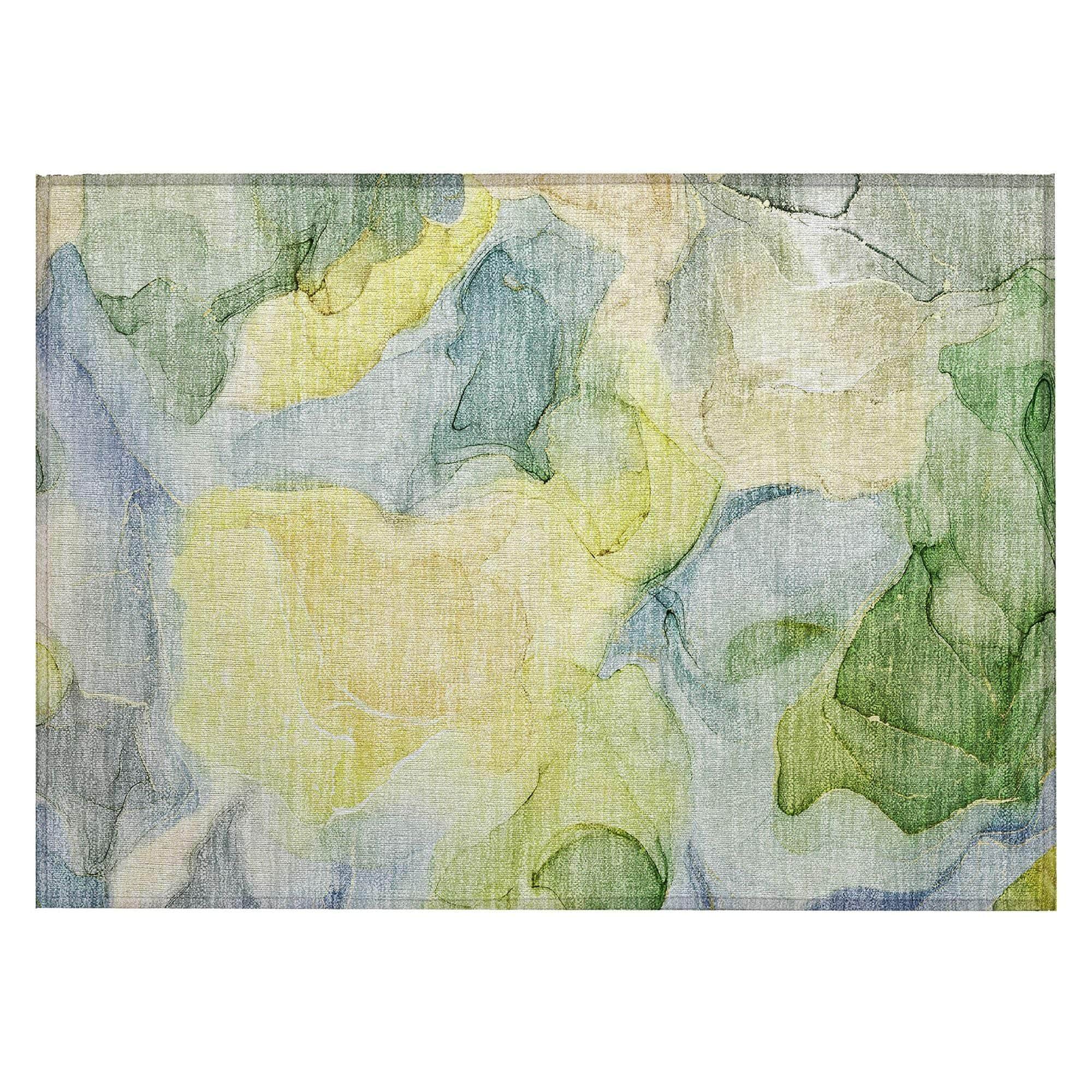 Machine Made ACN504 Yellow Gold Rugs #color_yellow gold