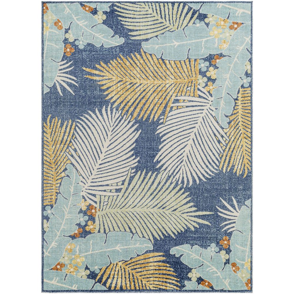 Bodrum BDM-2346 Blue / Yellow Rugs #color_blue / yellow