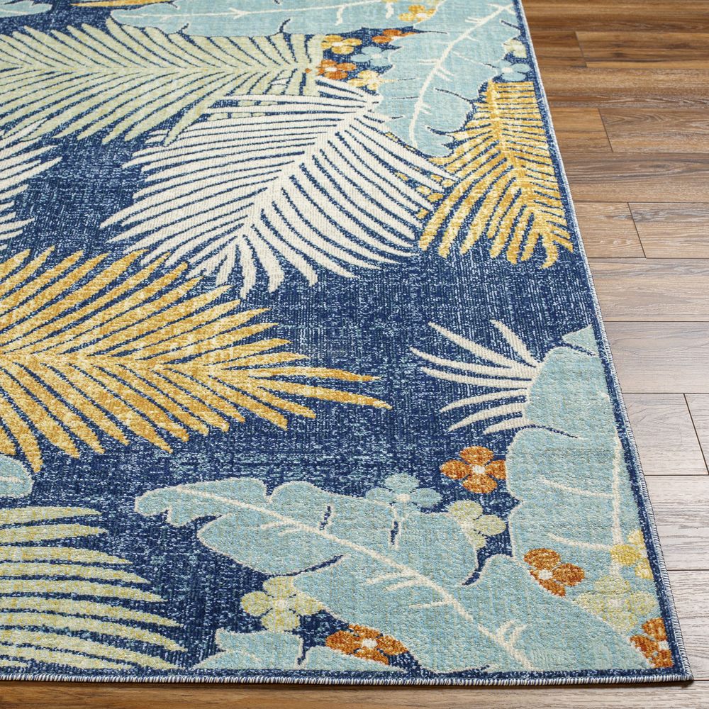 Bodrum BDM-2346 Blue / Yellow Rugs #color_blue / yellow