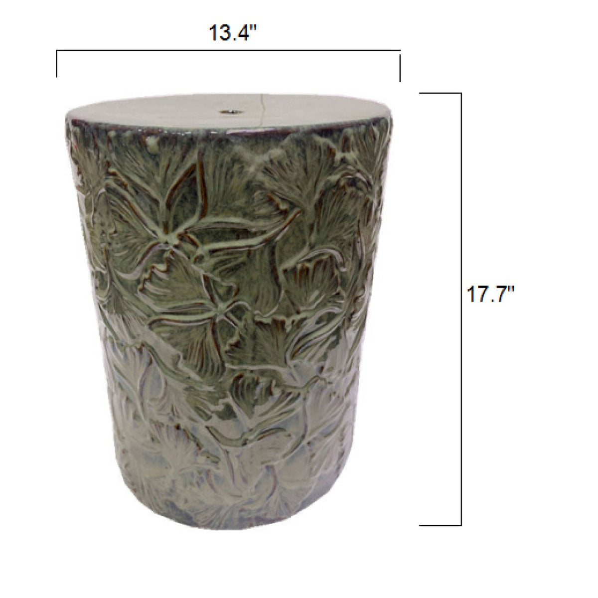 Bishop Garden Stool - linedrawing