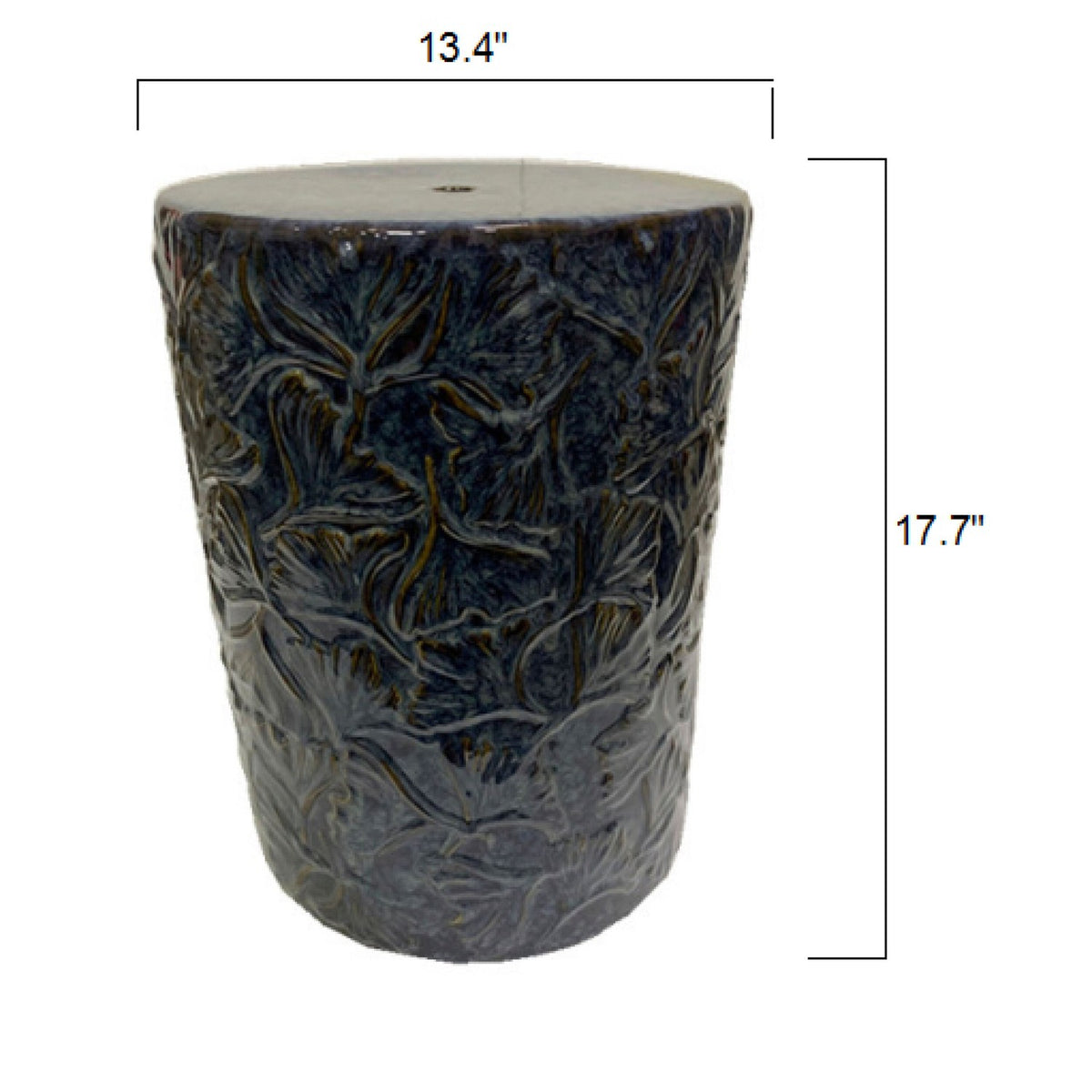 Bishop Garden Stool - linedrawing