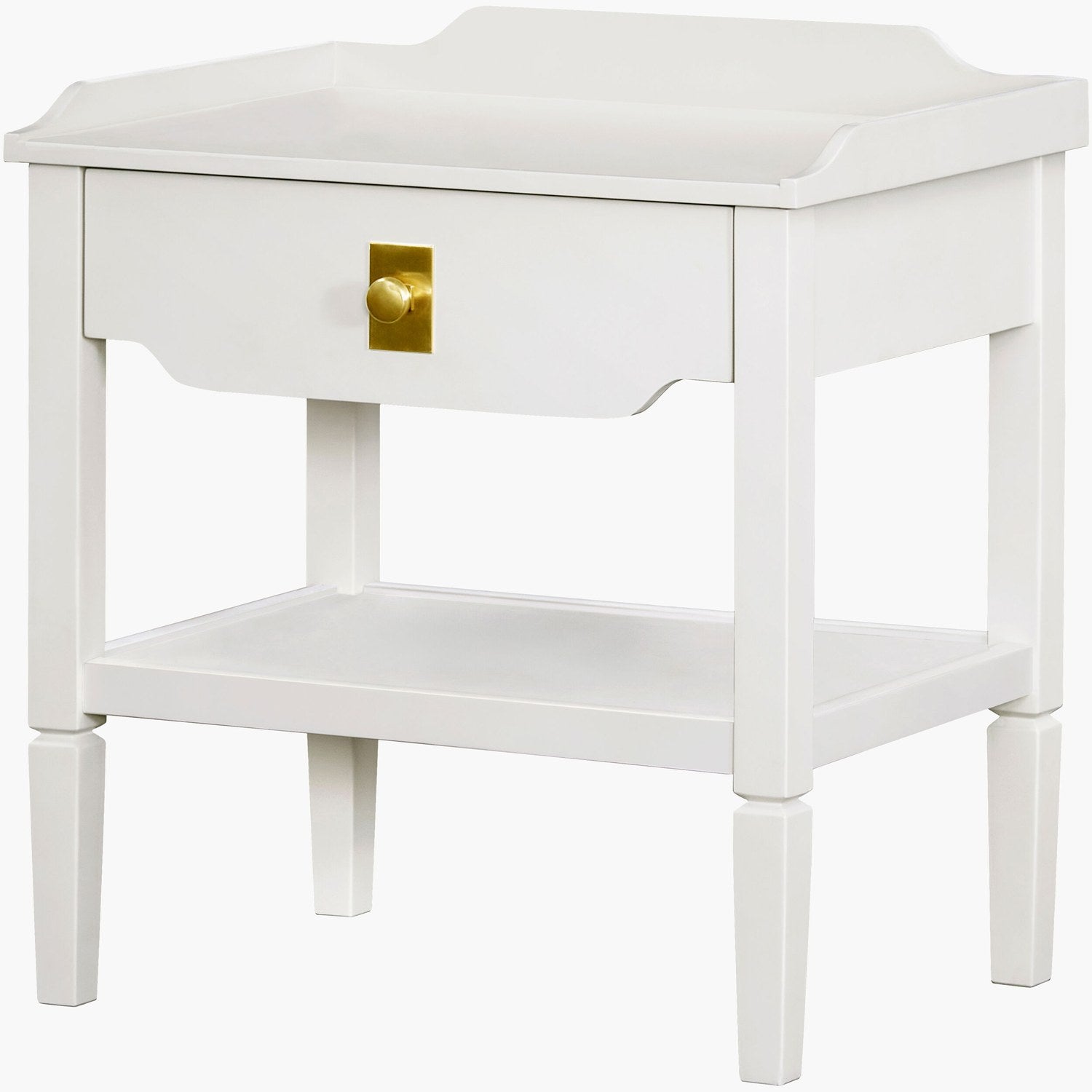 Doheny End Table in White