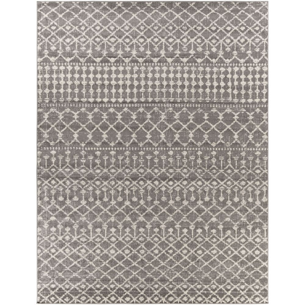 Chester CHE-2321 Charcoal/ Medium Gray Rugs #color_charcoal/ medium gray