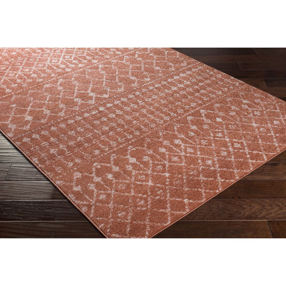 Chester CHE-2375 Brick Red Rugs #color_brick red